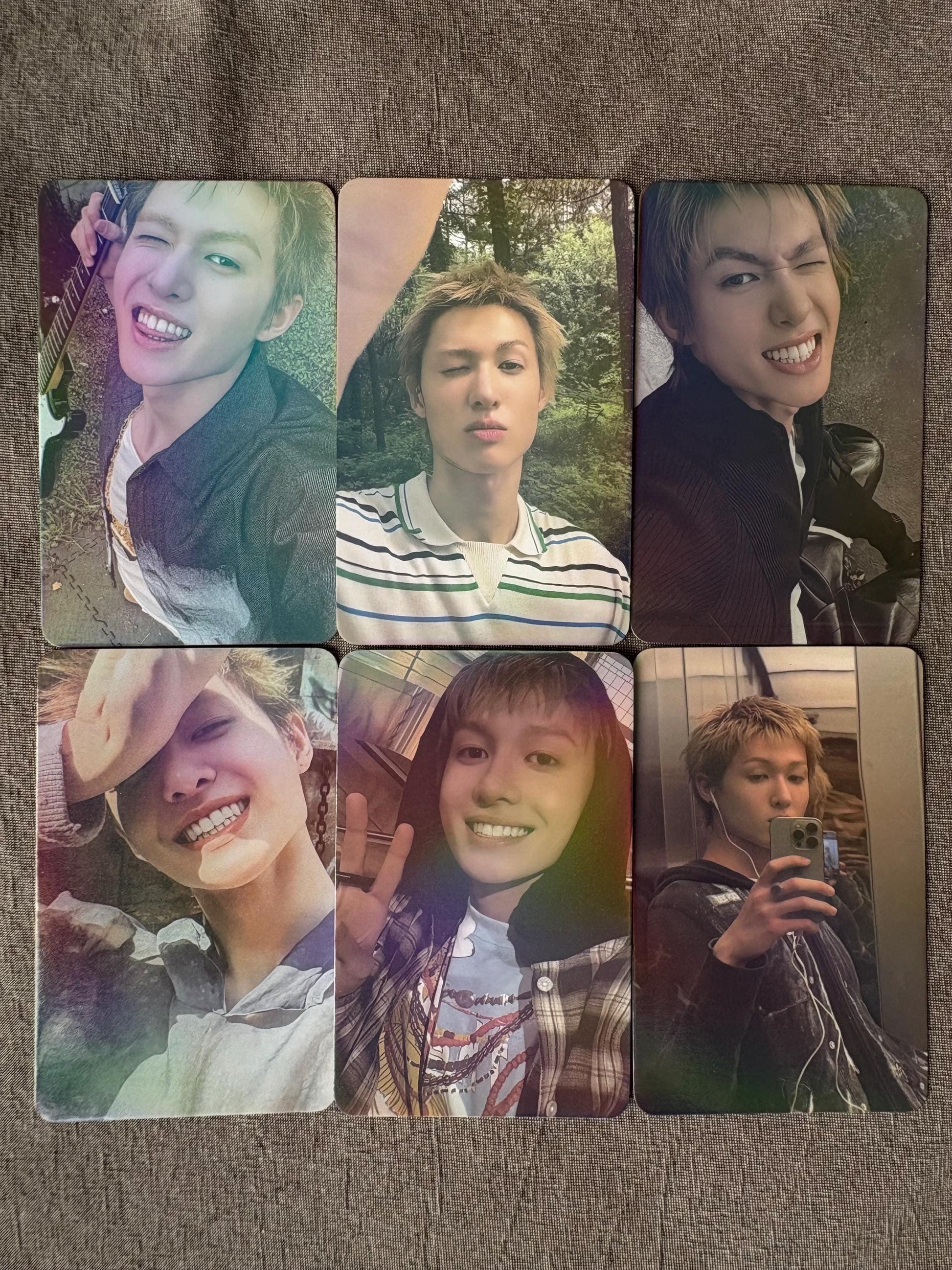 50pc/set Martin holographic photocards, Kpop C O R T I S lomo cards