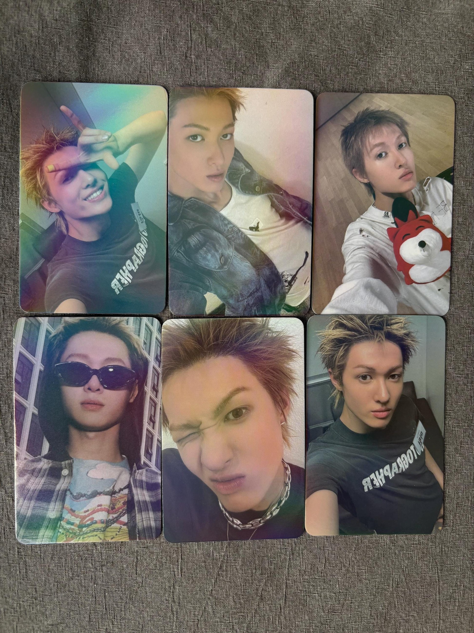 50pc/set Martin holographic photocards, Kpop C O R T I S lomo cards