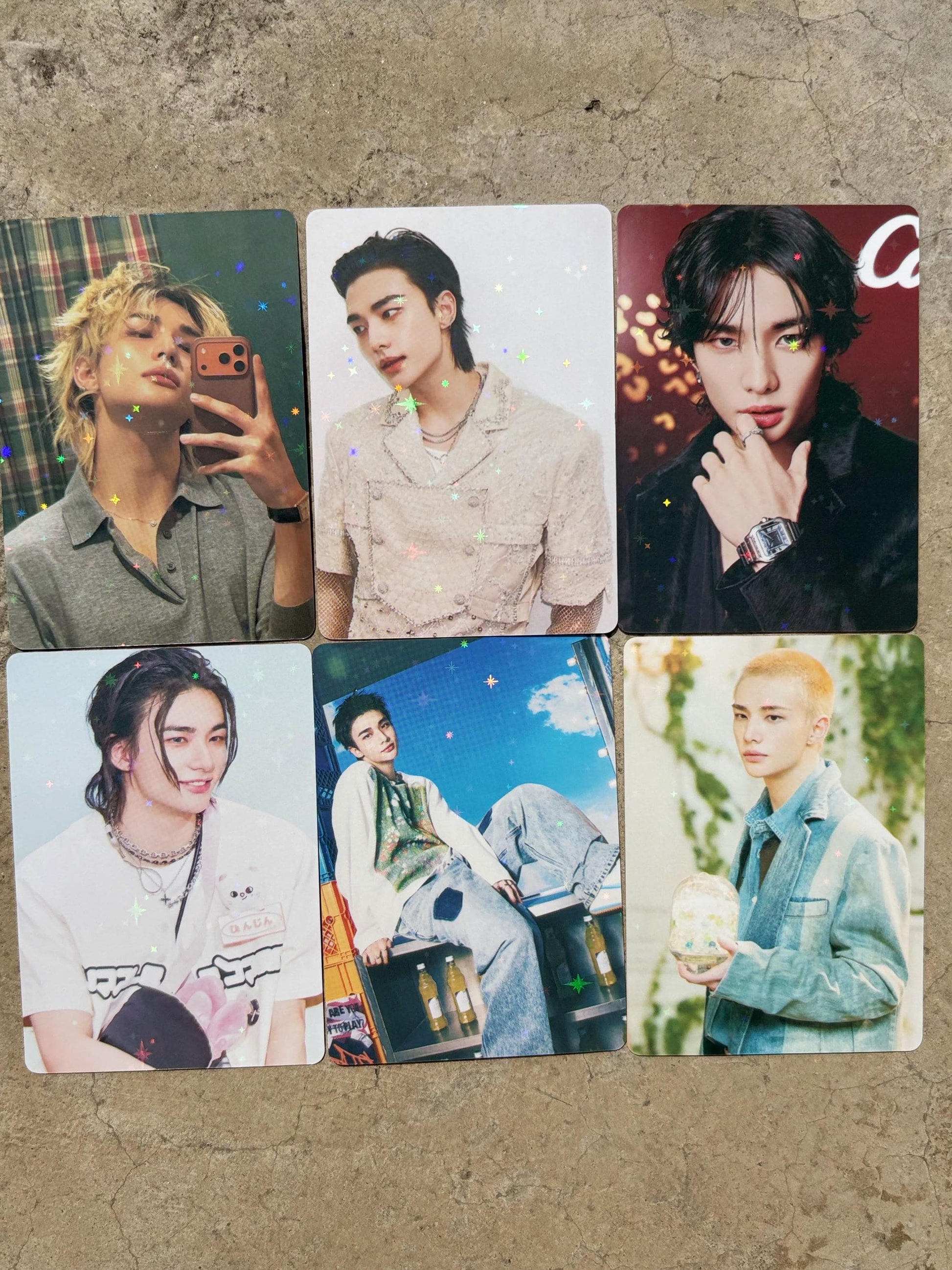 Hyunjin Stray Kids Lomo Cards: KPOP Fan Merch (45pc Set)