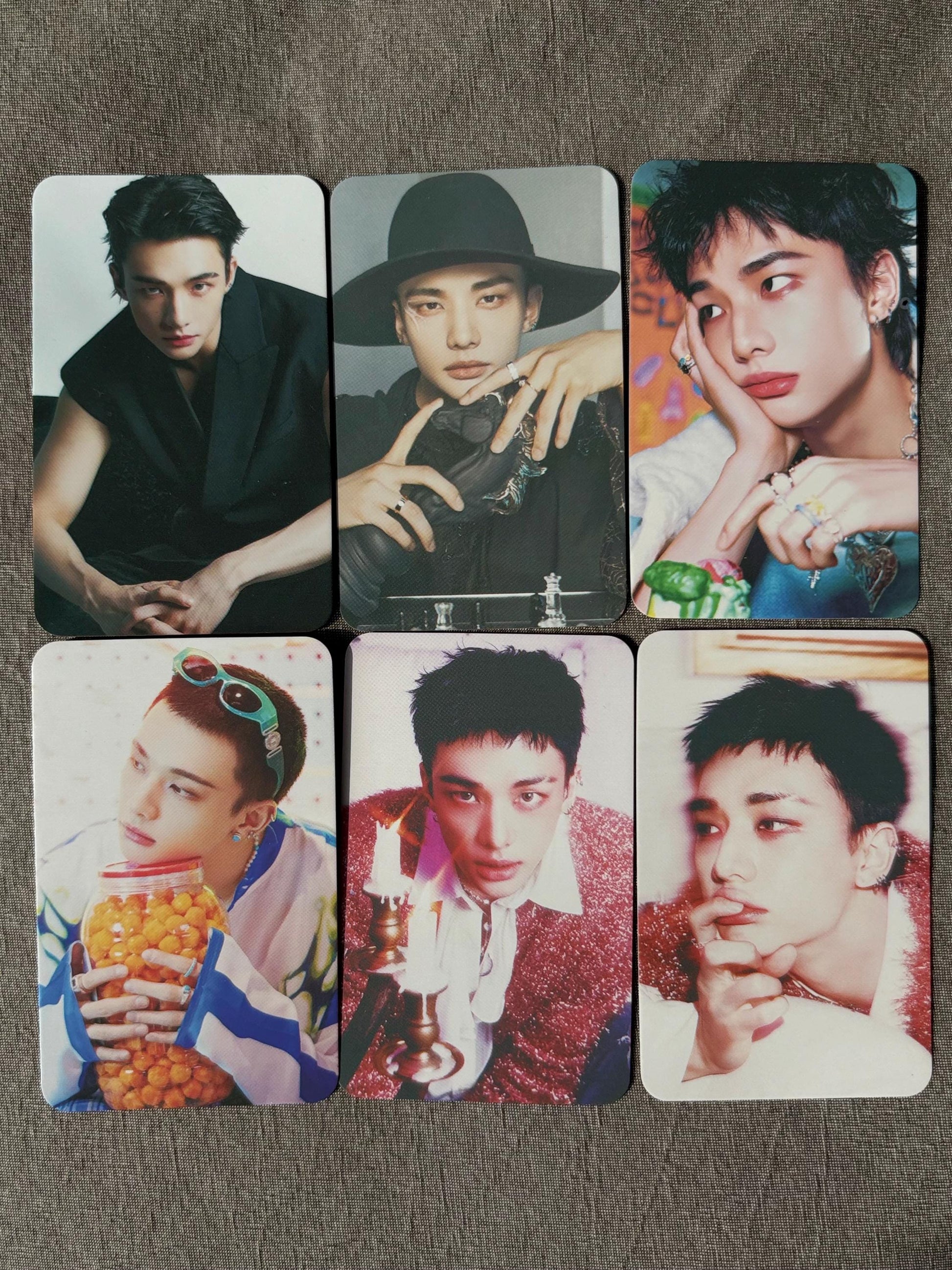 Hyunjin Stray Kids Lomo Cards: KPOP Fan Merch (60pc Set)