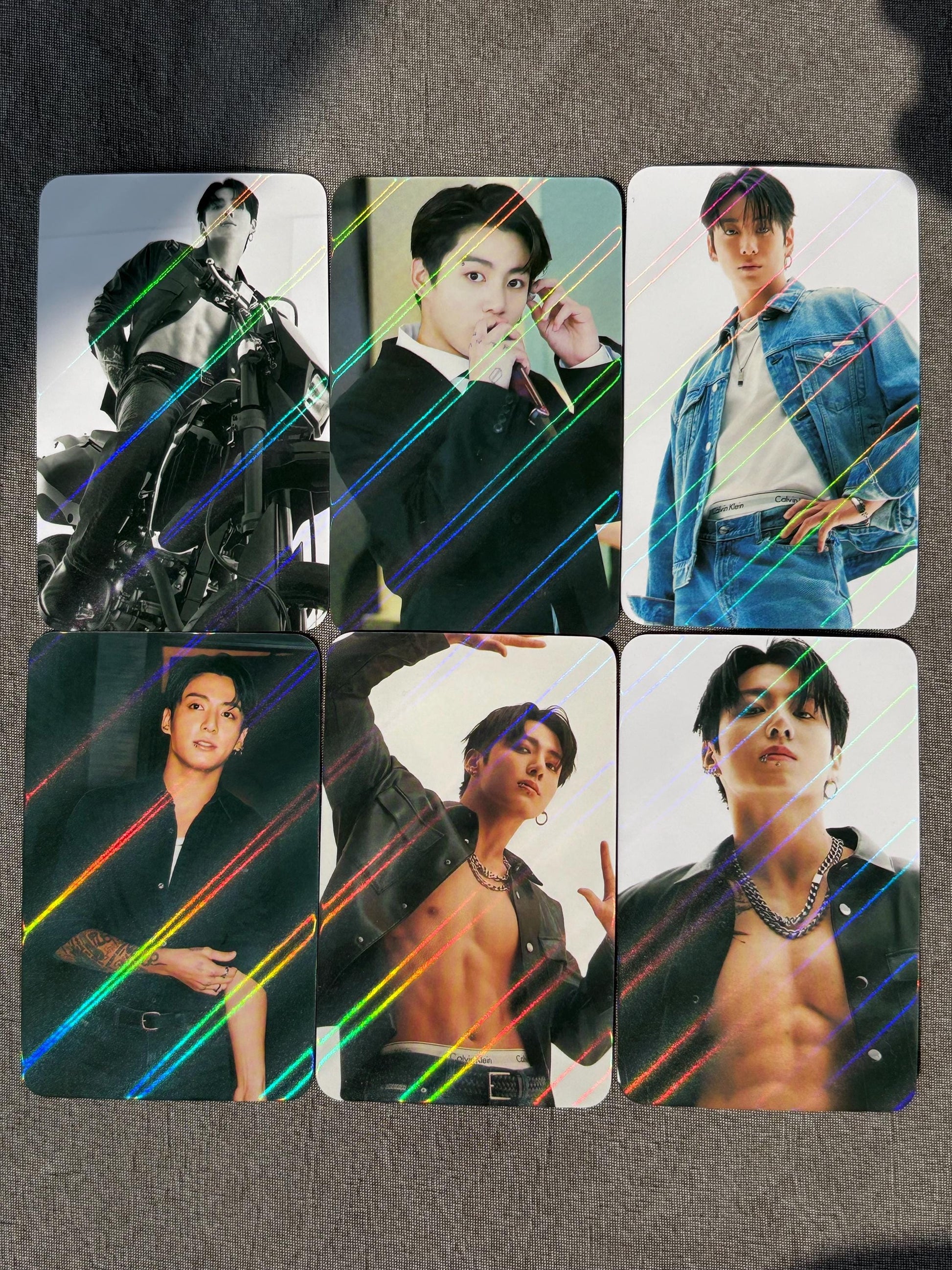 Jungkook 55pc holographic cards BTS Army gift