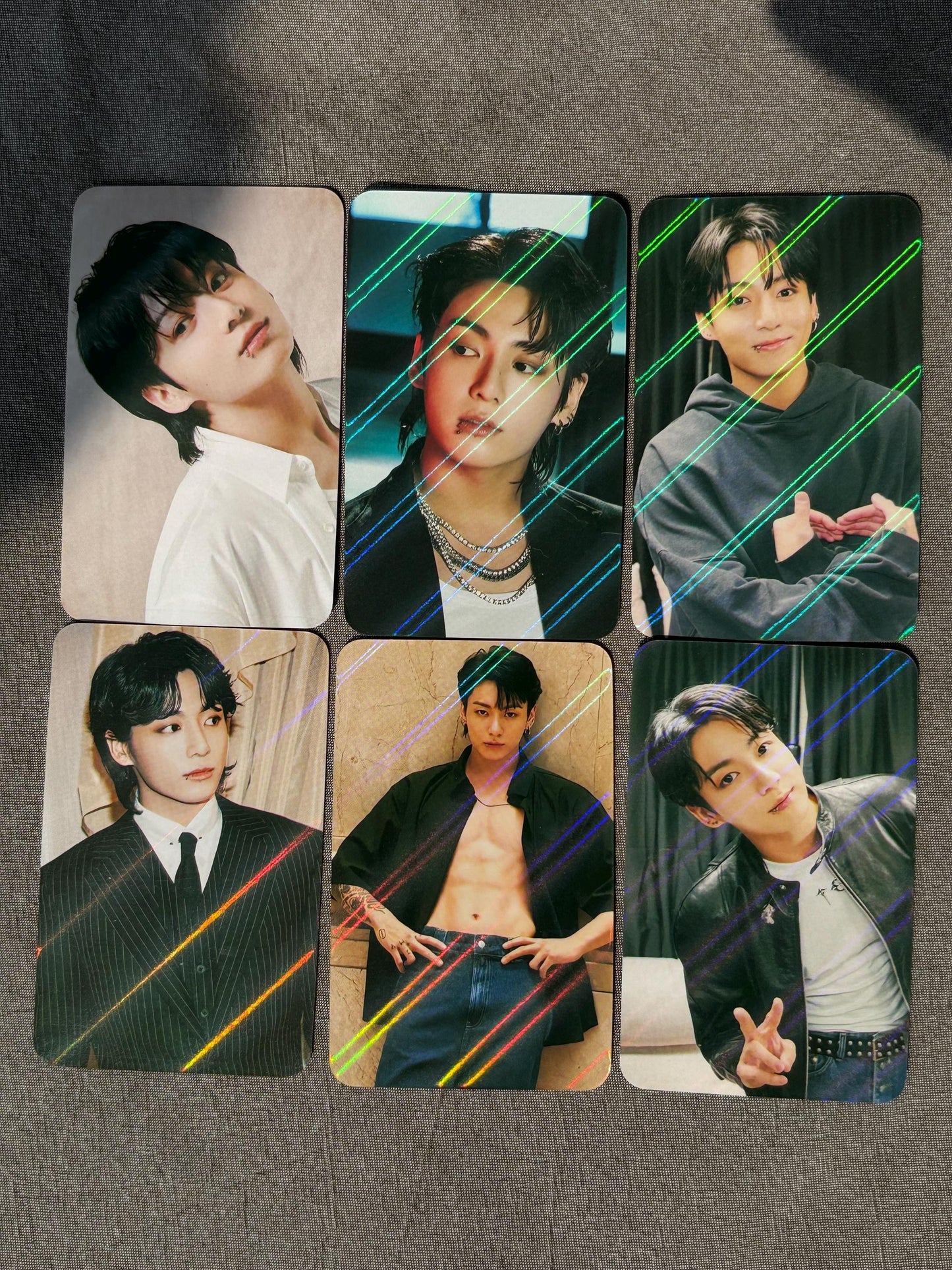 Jungkook 55pc holographic cards BTS Army gift