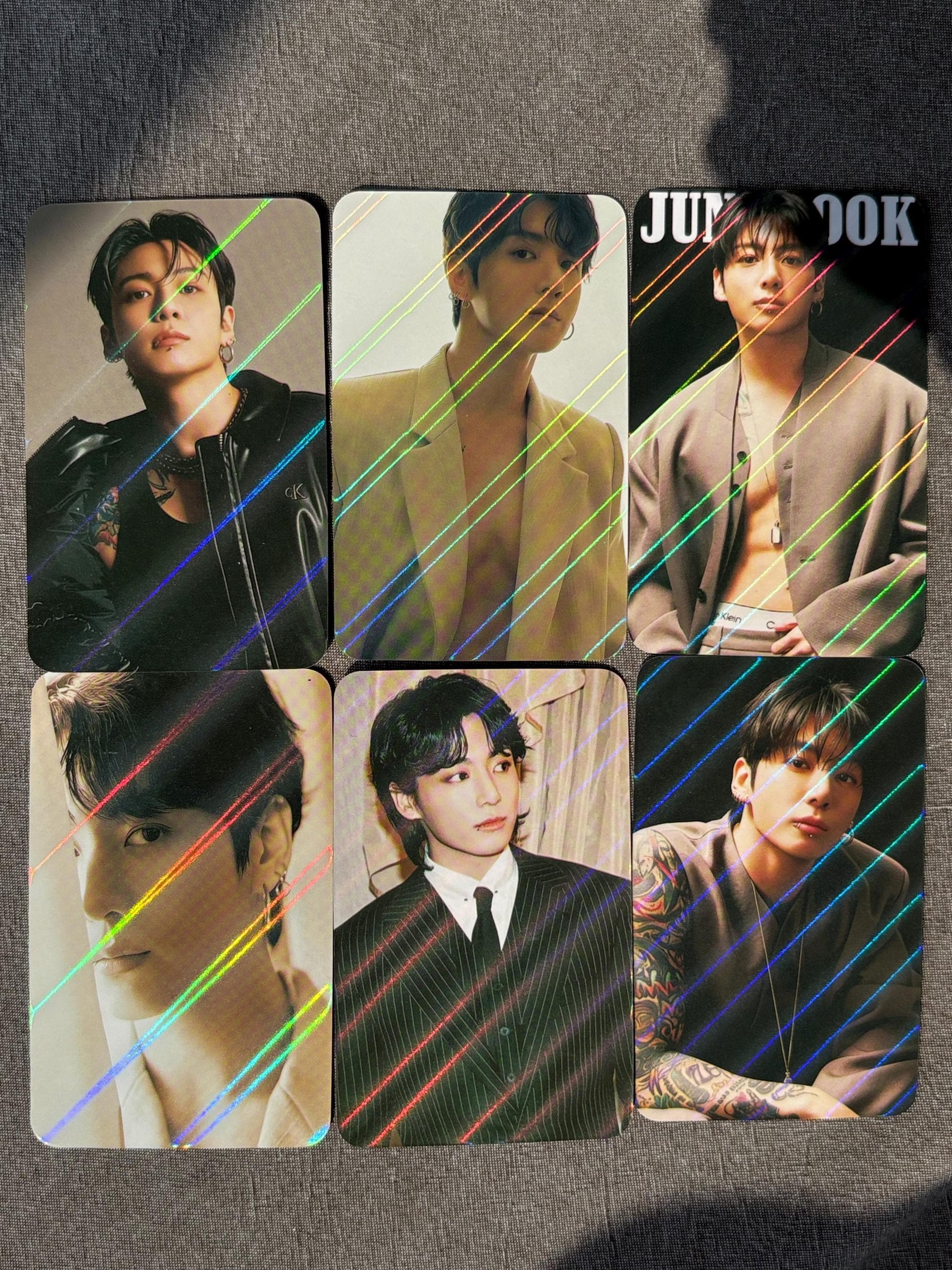 Jungkook 55pc holographic cards BTS Army gift