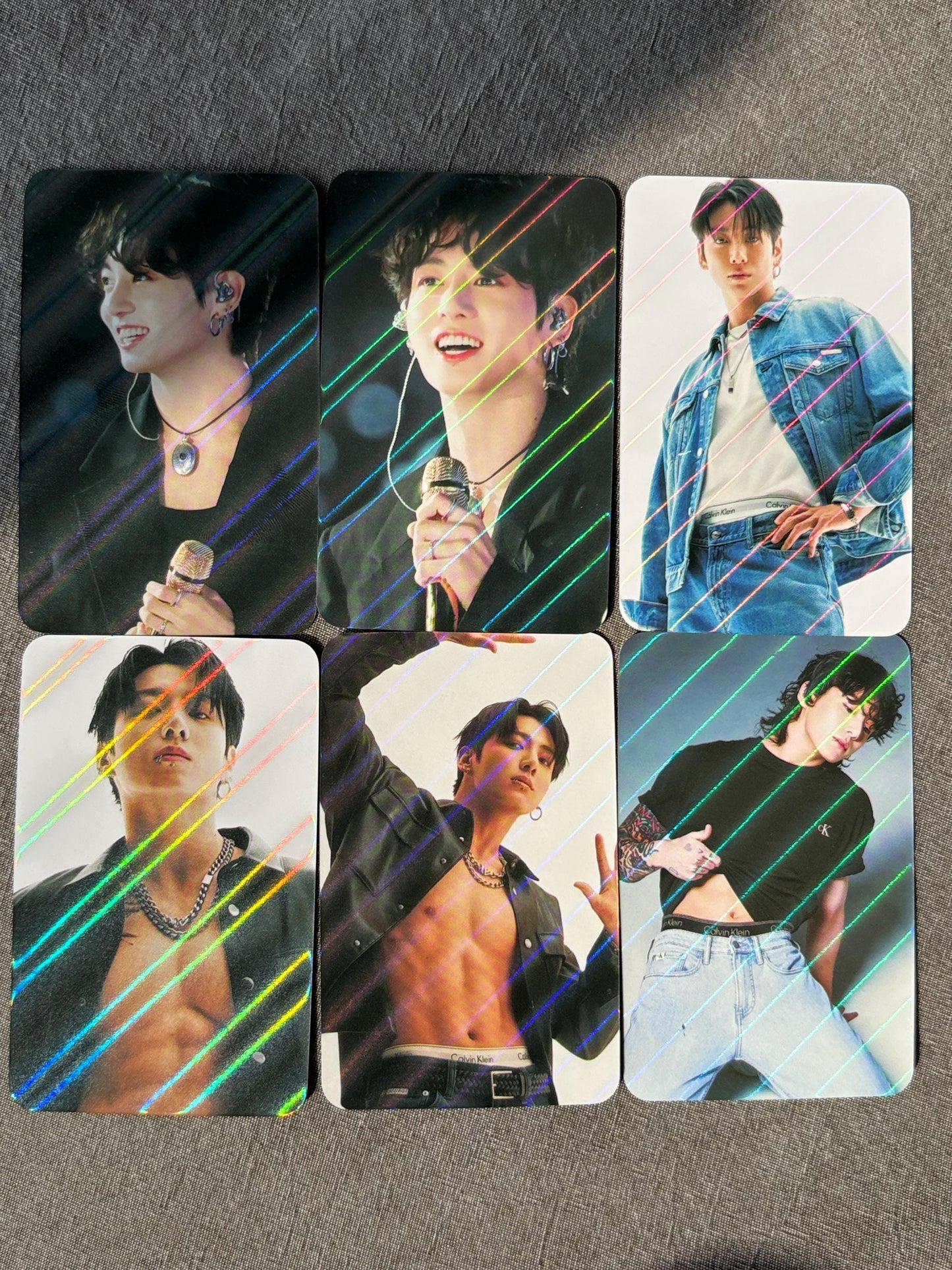 Jungkook 55pc holographic cards BTS Army gift