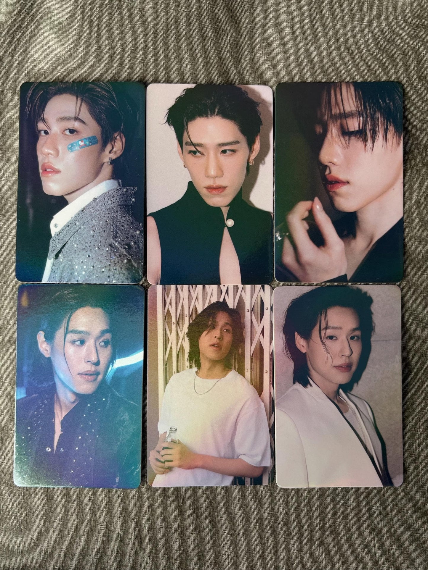 BKPP holographic Photocards, Putthipong Assaratanakul Billkin Krit Amnuaydechkorn Thai Drama Tpop Lomo Gift (50pc)