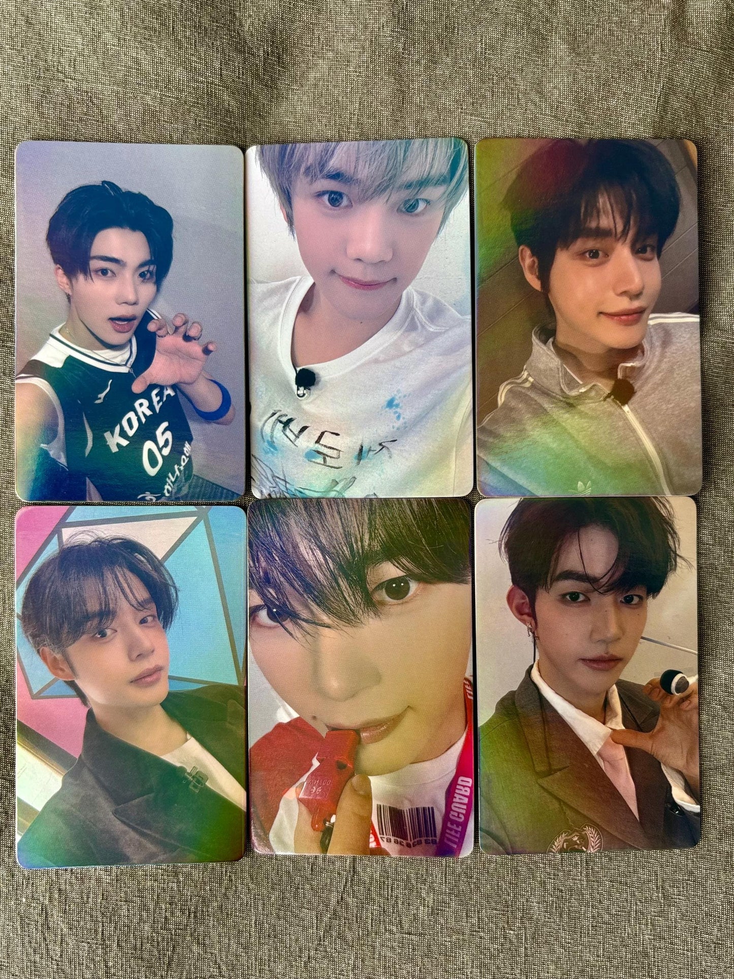 ZEROBASEONE holographic cards, (50pc) ZB1 lomo photocards