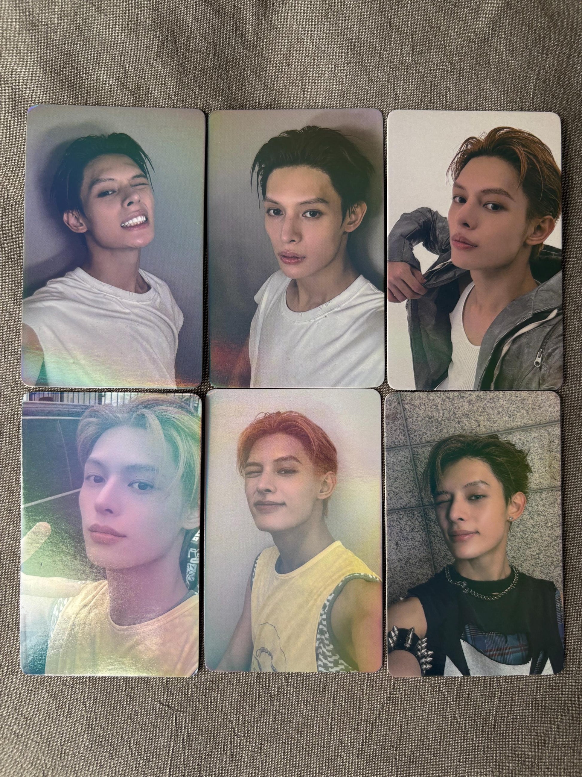 50pc/set James holographic photocards, Kpop merch lomo cards