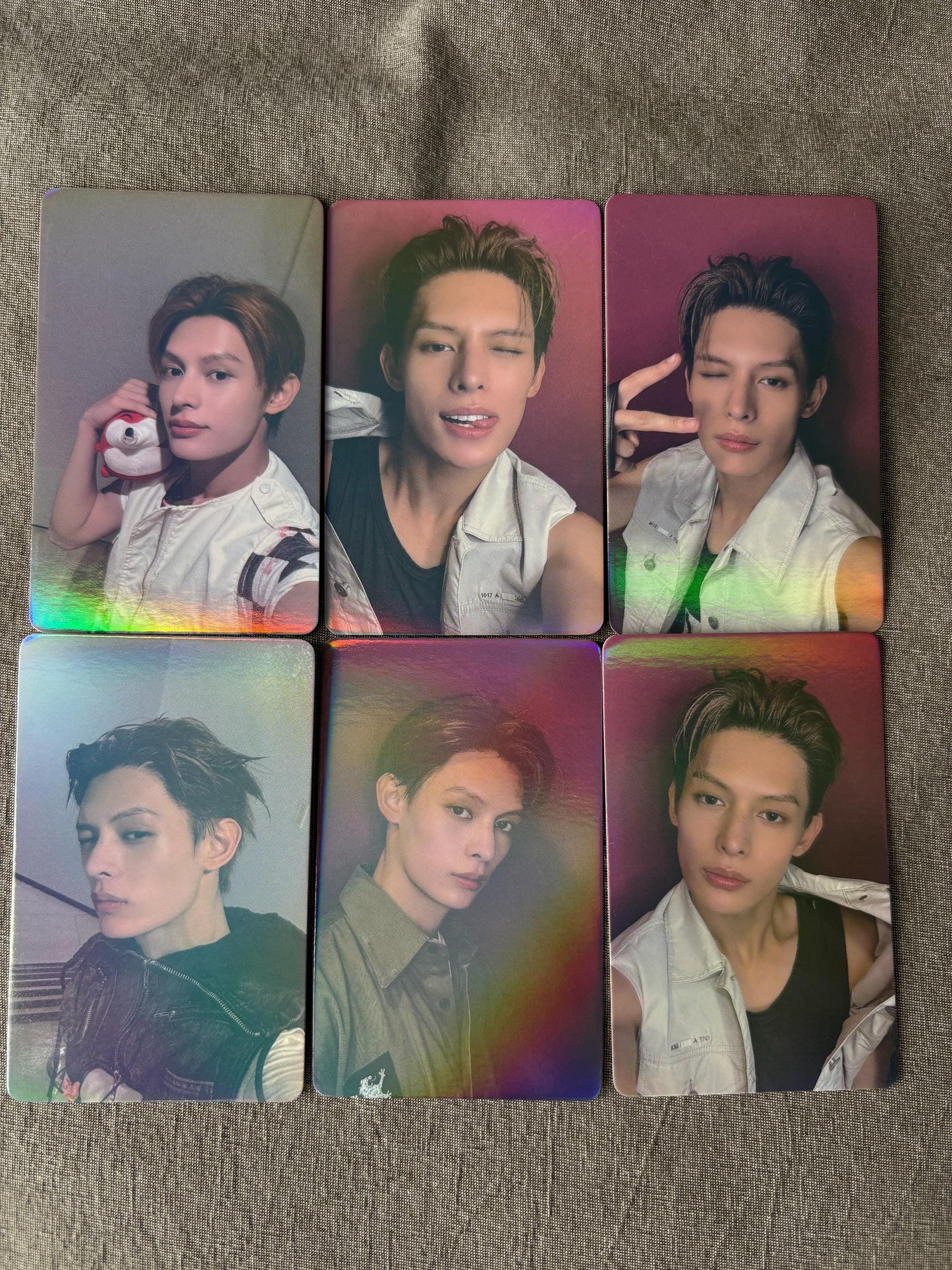 50pc/set James holographic photocards, Kpop merch lomo cards