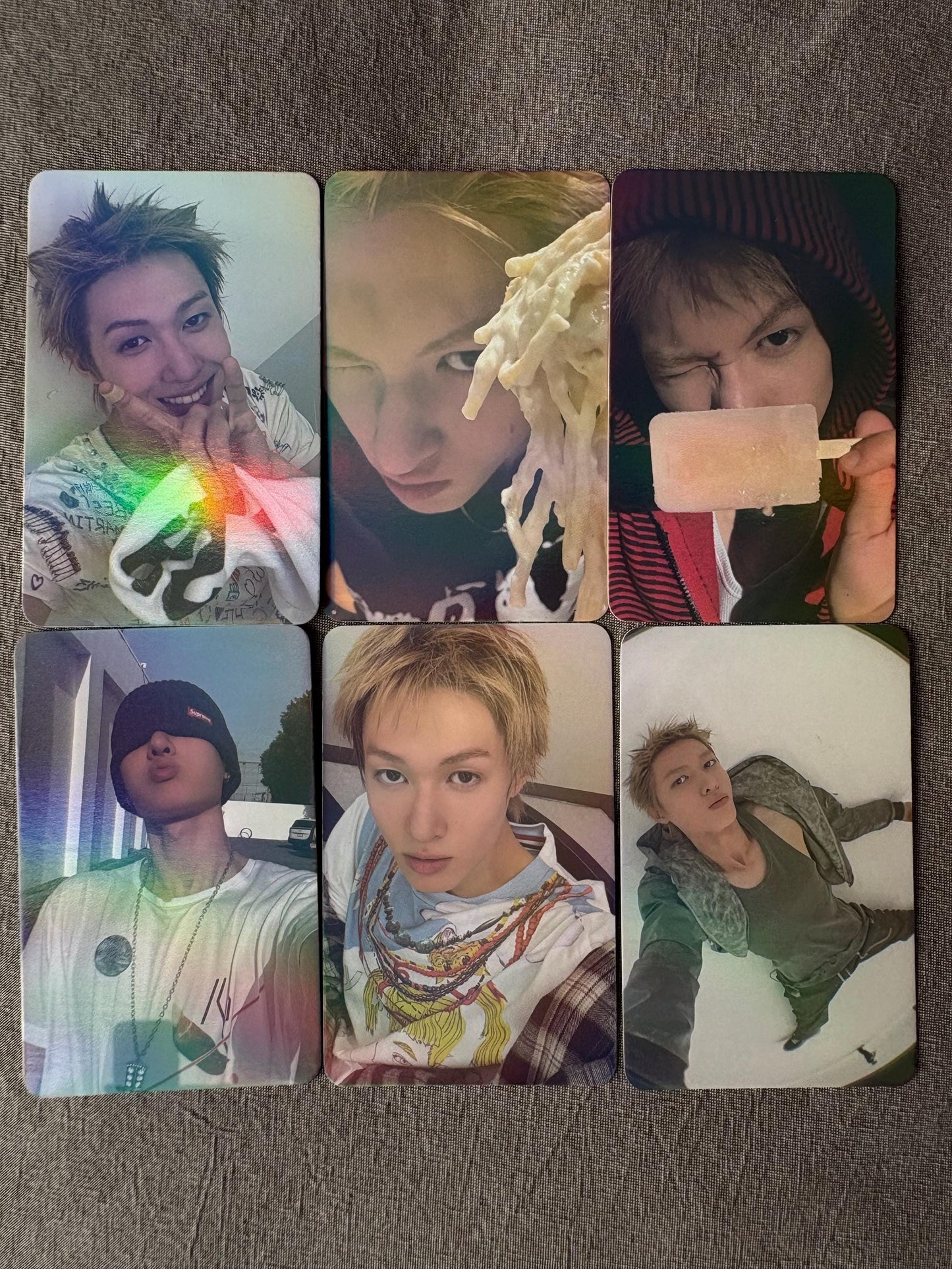 50pc/set Martin holographic photocards, Kpop C O R T I S lomo cards