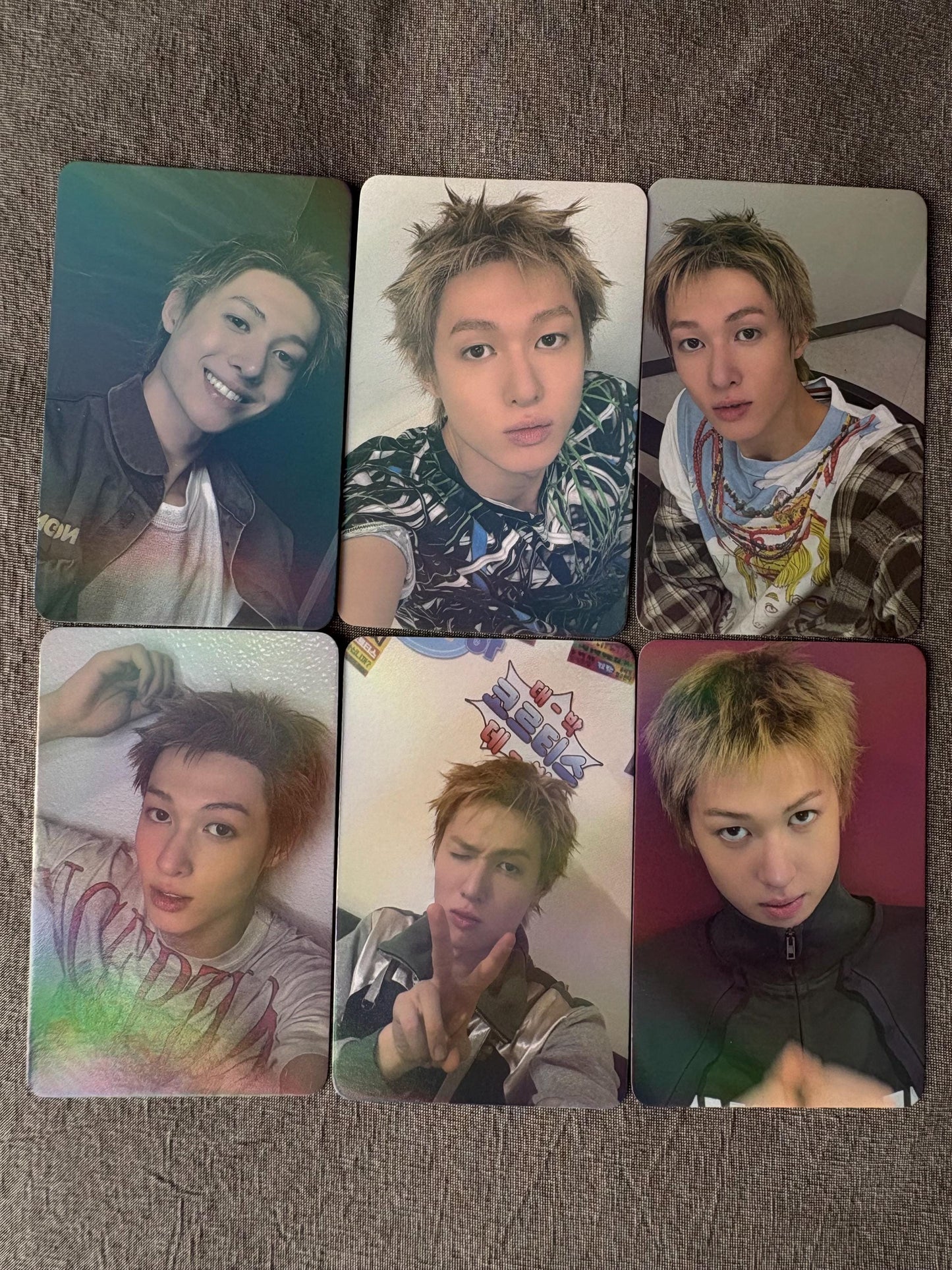 50pc/set Martin holographic photocards, Kpop C O R T I S lomo cards