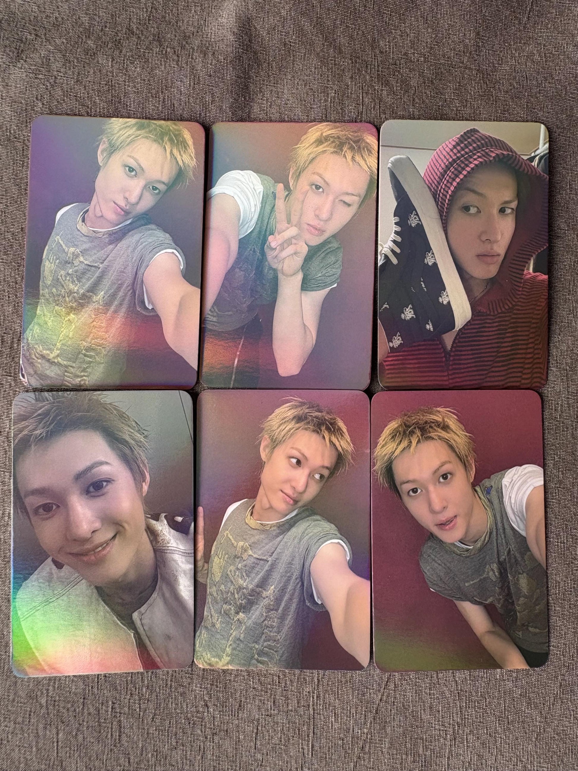 50pc/set Martin holographic photocards, Kpop C O R T I S lomo cards