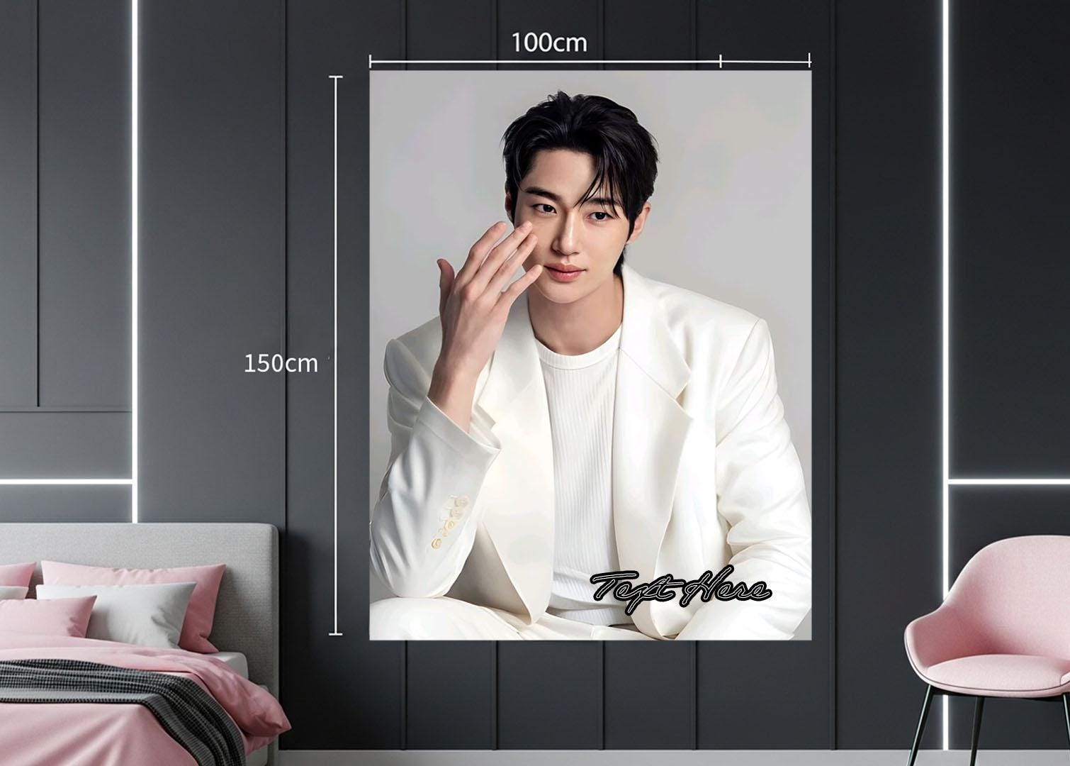 byeon woo seok Hanging Tapestry | Personalized Wall Art | Polyester Fabric | Ship Flag Banner