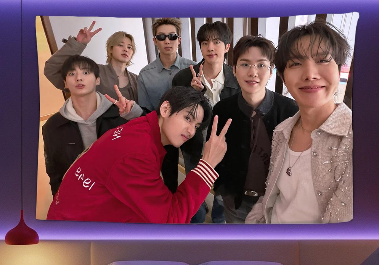 Bangtan Hanging Tapestry | Bantan Boys | Personalized Wall Art | Polyester Fabric | Ship Flag Banner