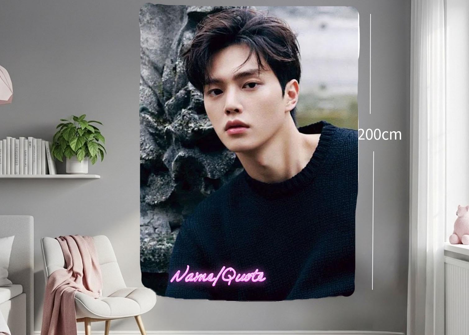 Song Kang Hanging Tapestry | Personalized Wall Art | Polyester Fabric | Ship Flag Banner