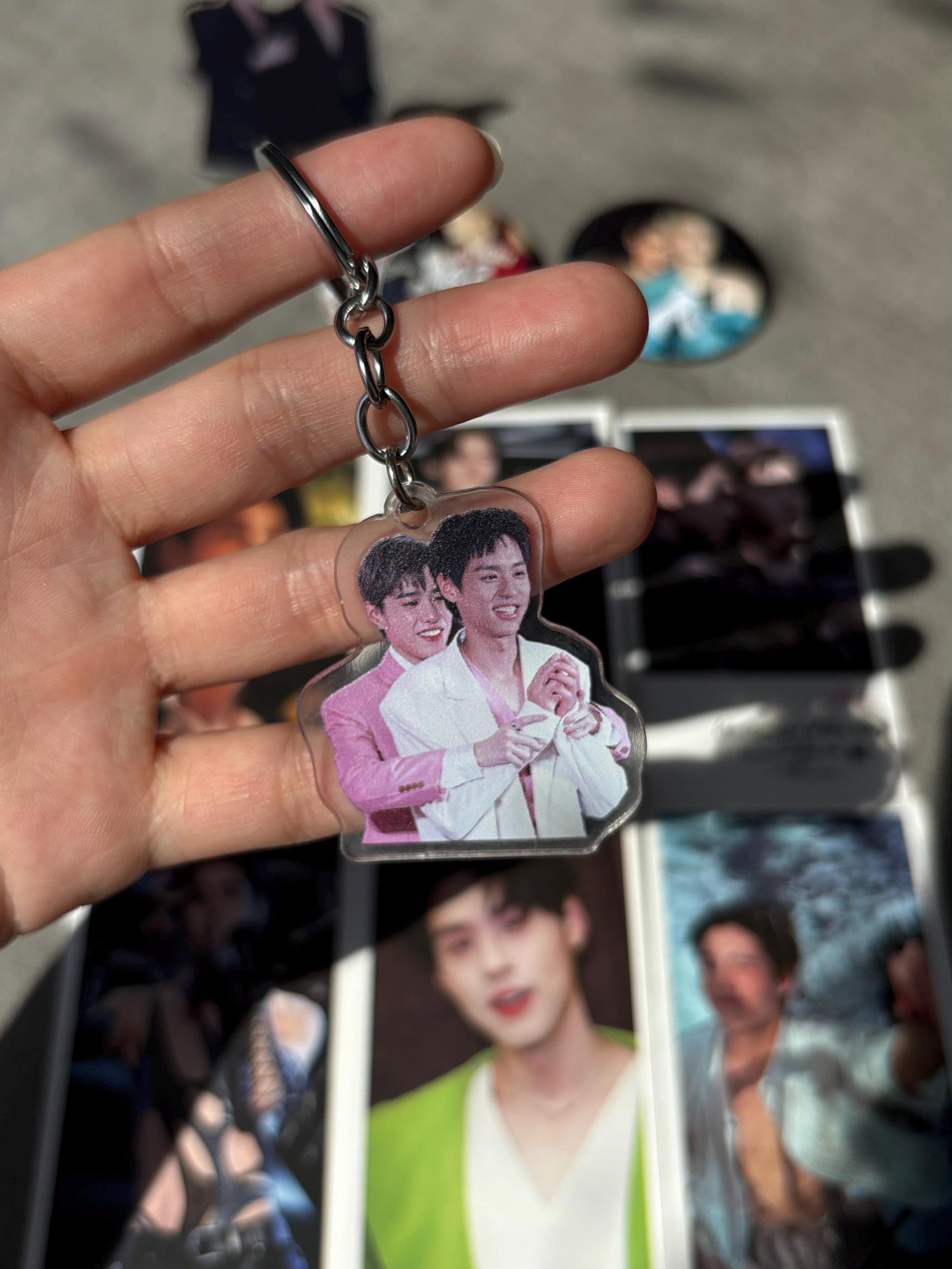 Billkin & PP Krit Goodies Box 20pcs+! Badges Photocards Poster Keychain | I told sunset about you