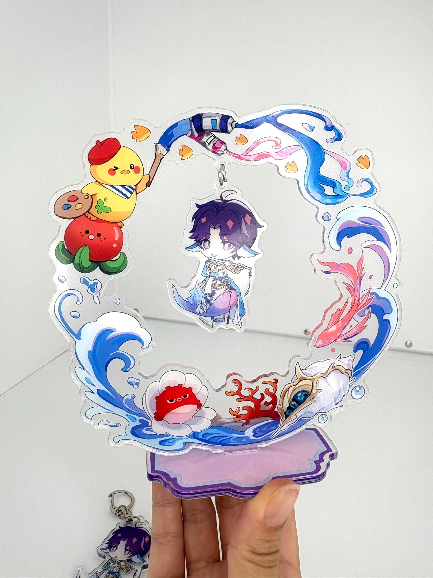 Rafayel Chibi Acrylic Stand | Love and Deepspace