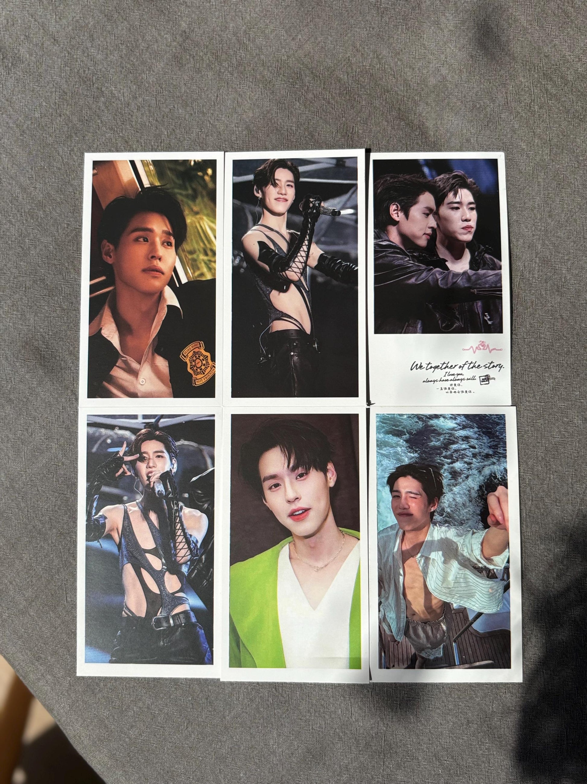 Billkin & PP Krit Goodies Box 20pcs+! Badges Photocards Poster Keychain | I told sunset about you
