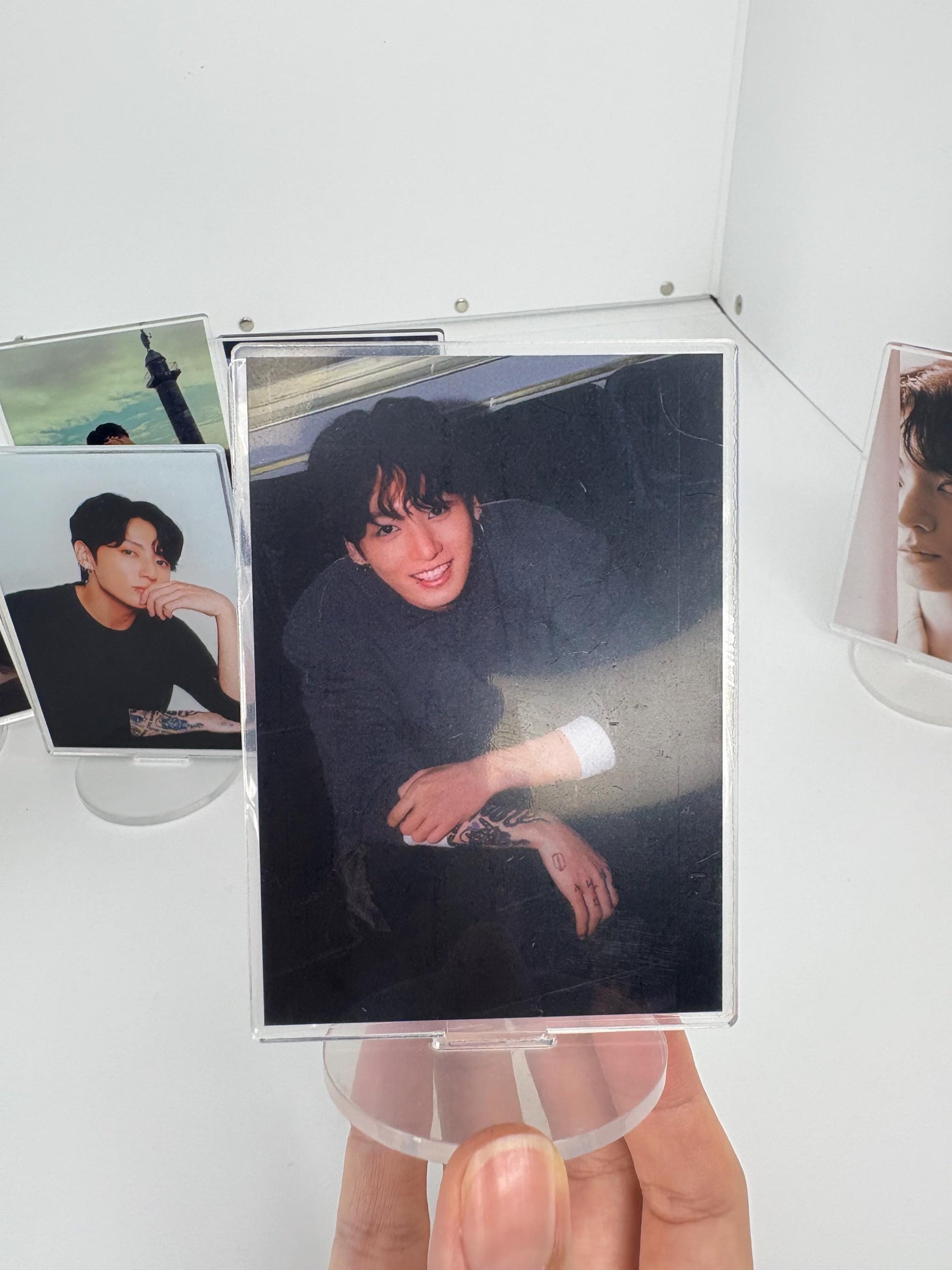 10pcs Jungkook Acrylic Standee Set: Kpop Fan Art BTS Merch