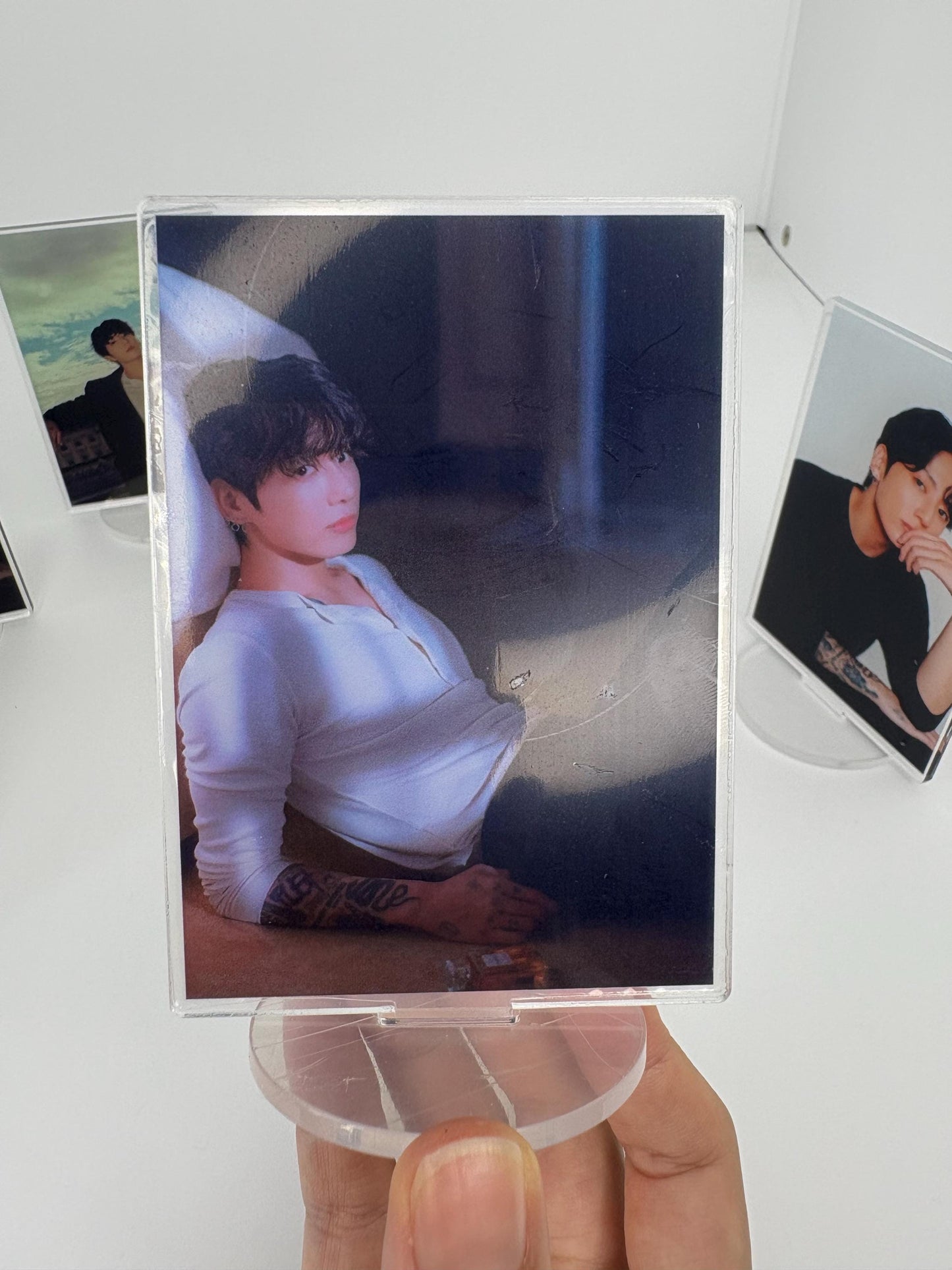 10pcs Jungkook Acrylic Standee Set: Kpop Fan Art BTS Merch