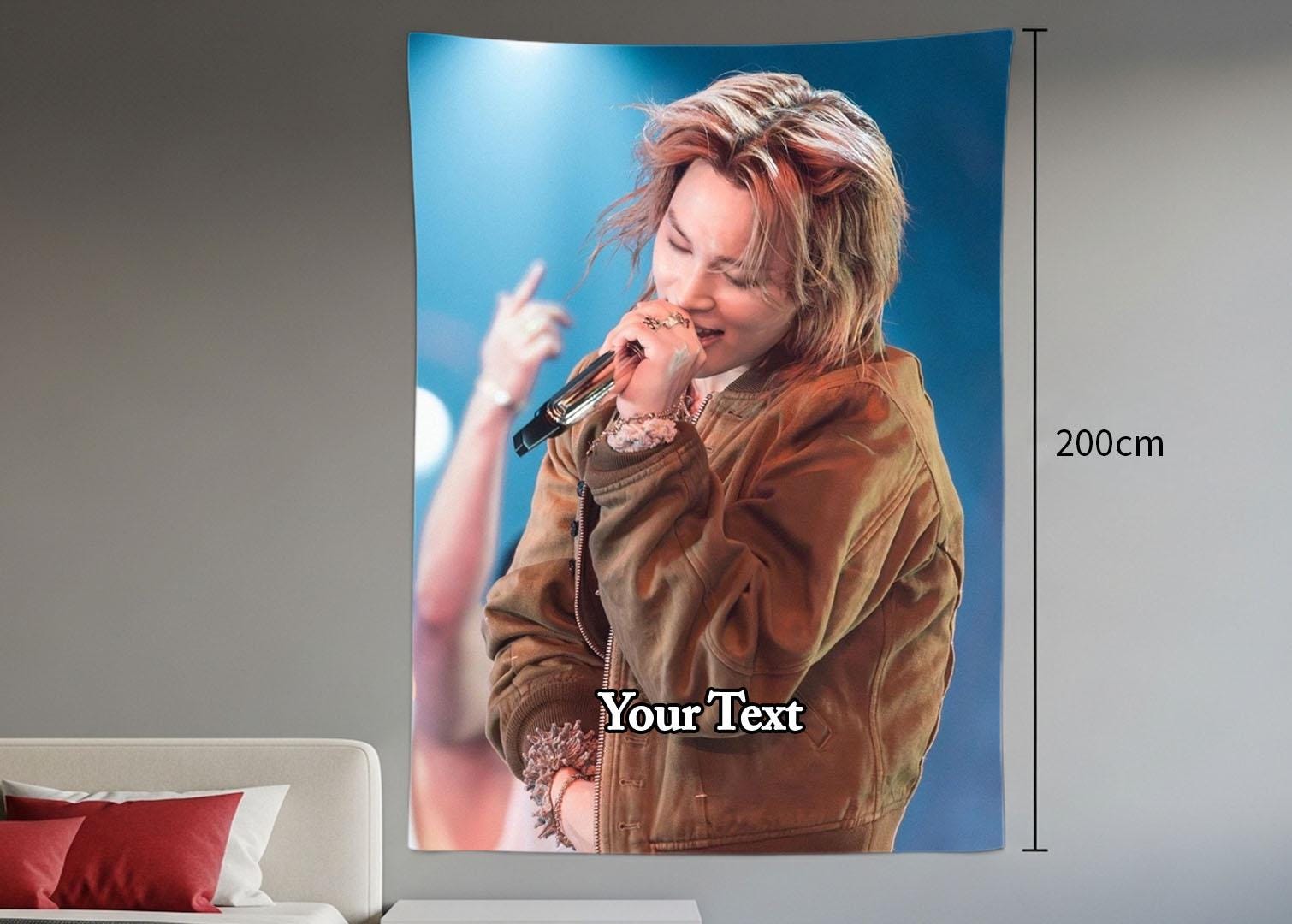 Jimin Hanging Tapestry | Bantan Boys | Personalized Wall Art | Polyester Fabric | Ship Flag Banner