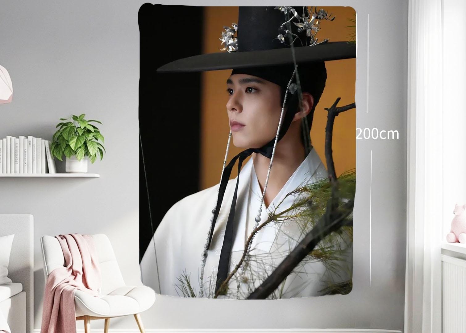 Park Bo Gum Hanging Tapestry | Personalized Wall Art | Polyester Fabric | Ship Flag Banner