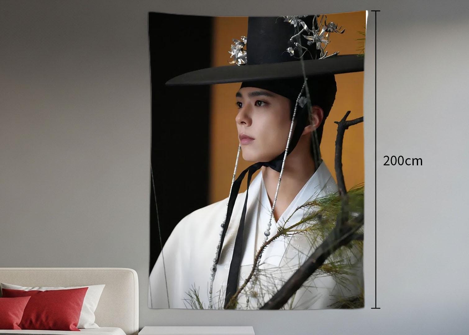 Park Bo Gum Hanging Tapestry | Personalized Wall Art | Polyester Fabric | Ship Flag Banner