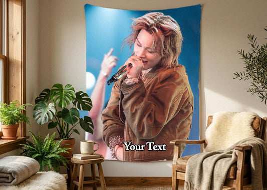 Jimin Hanging Tapestry | Bantan Boys | Personalized Wall Art | Polyester Fabric | Ship Flag Banner