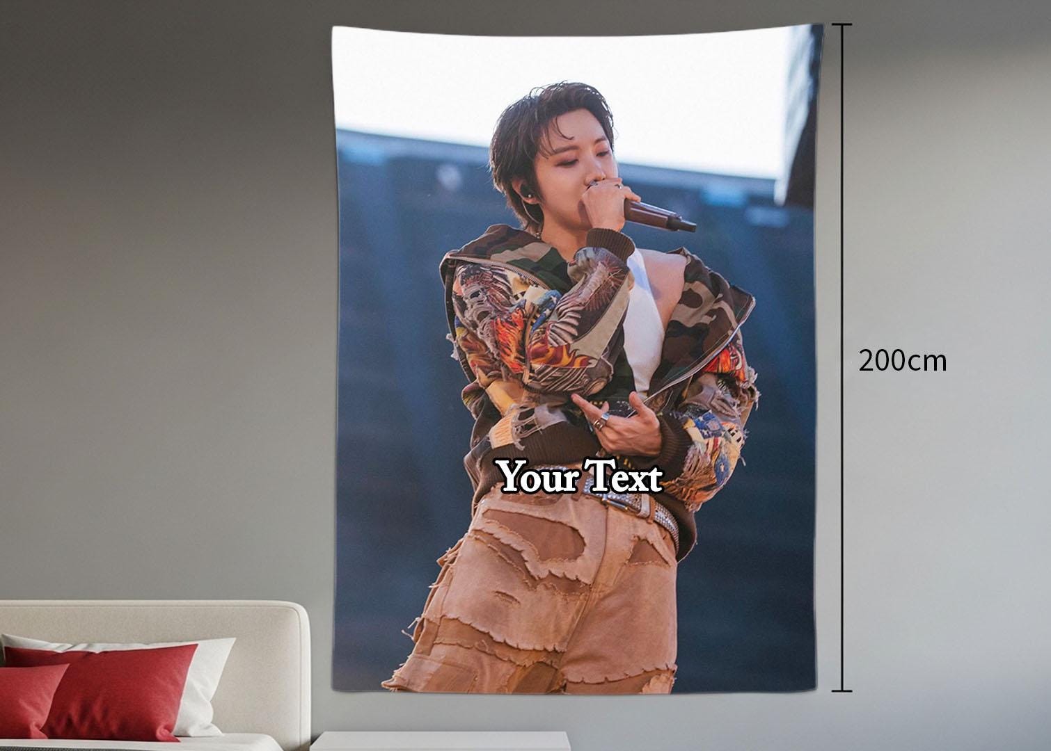 J-Hope Hanging Tapestry | Bantan Boys | Personalized Wall Art | Polyester Fabric | Ship Flag Banner