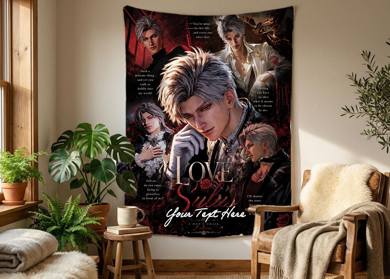 Sylus Hanging Tapestry | Love and Deepspace | Personalized Wall Art | Polyester Fabric | Ship Flag Banner