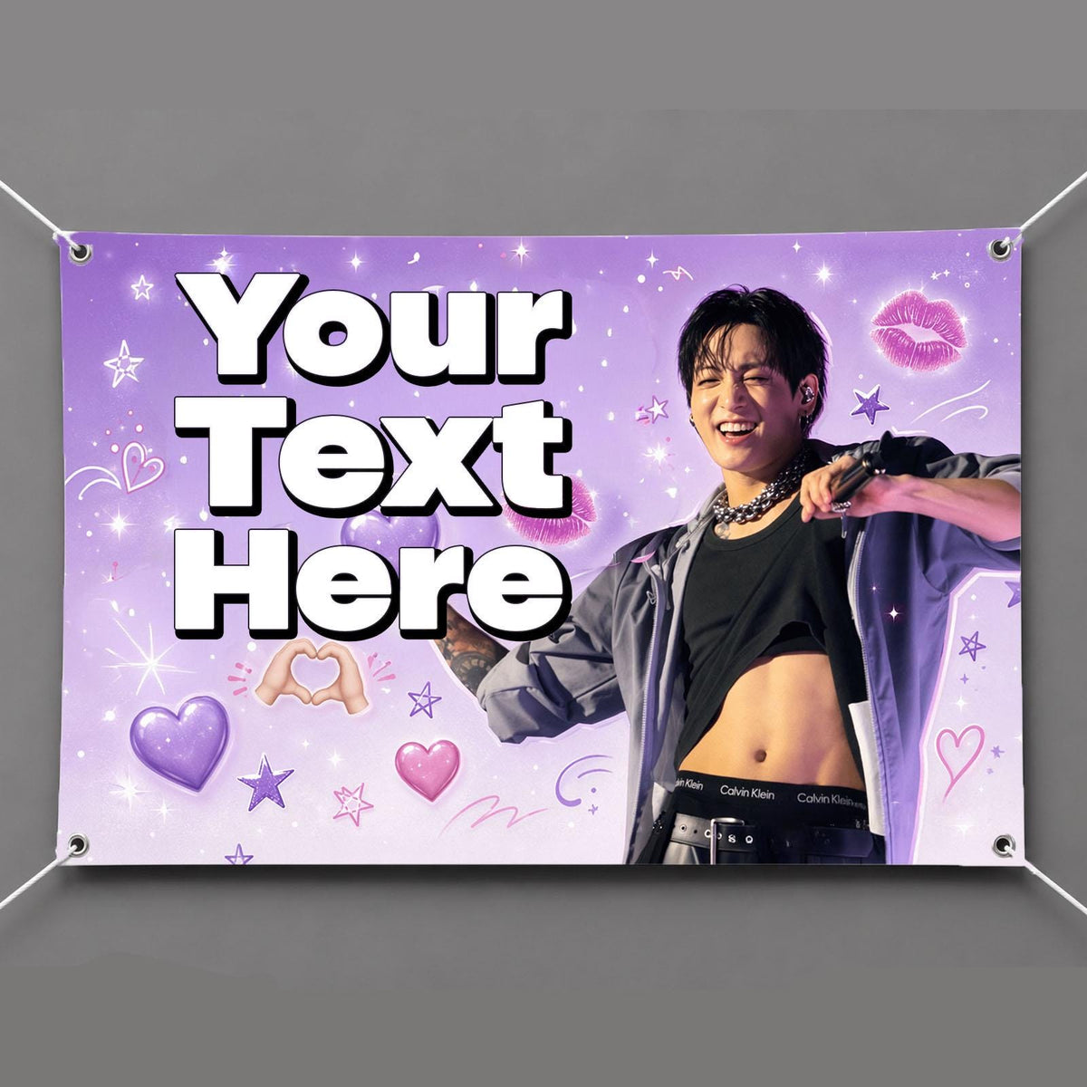 Jungkook Arirang Tour Wall Banner | Custom Fan Tapestry | K-Pop Room Decor, Dorm Decor & Gift