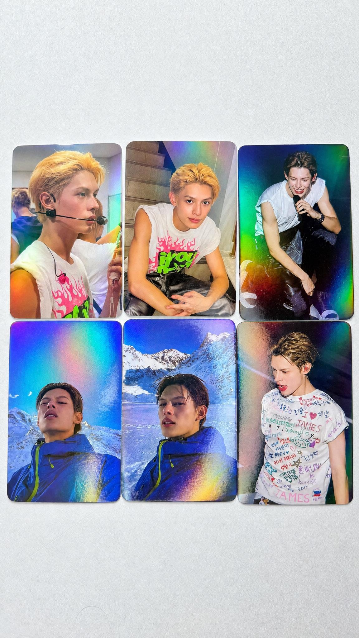 James CORTIS Kpop Photocards Set: Holographic Lomo Cards (55 Pcs)