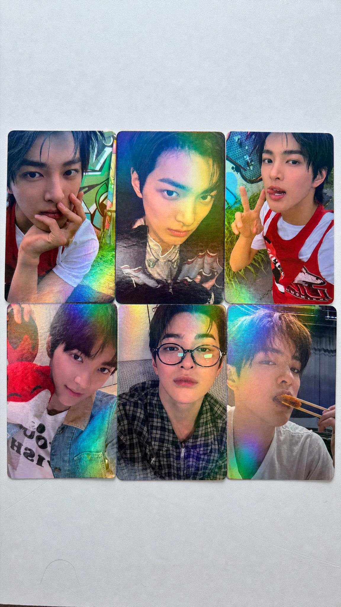 Keonho CORTIS Kpop Photocards Set: Holographic Lomo Cards (50 Pcs)