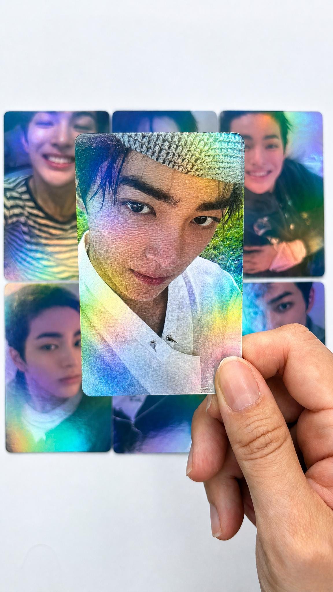 Keonho CORTIS Kpop Photocards Set: Holographic Lomo Cards (50 Pcs)
