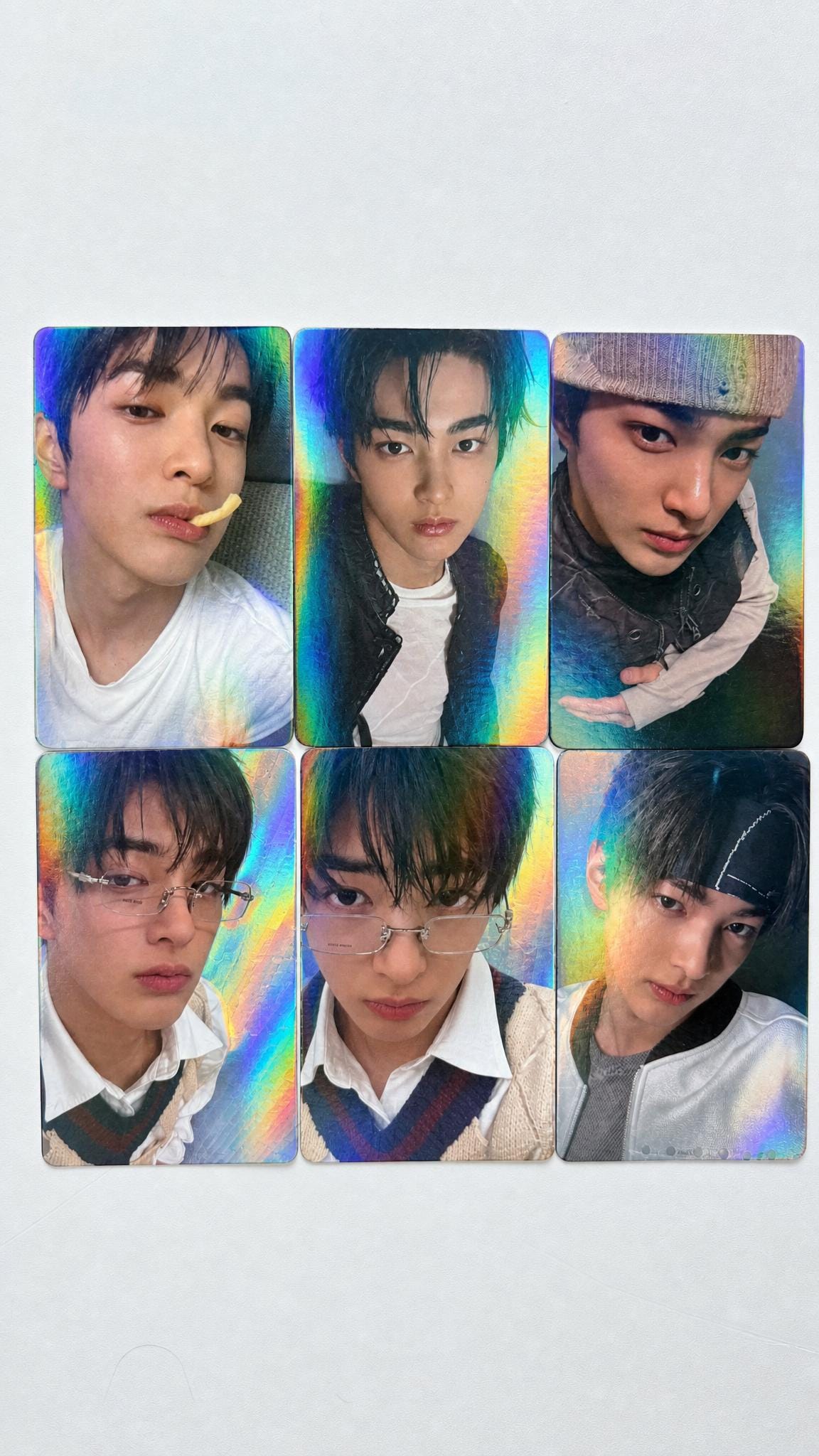 Keonho CORTIS Kpop Photocards Set: Holographic Lomo Cards (50 Pcs)