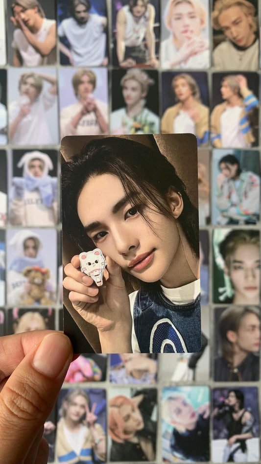 Hyunjin 55pc lomo cards Stray kids Merch KPOP Photocards Felix Bangchan Leeknow Hyunjin C180