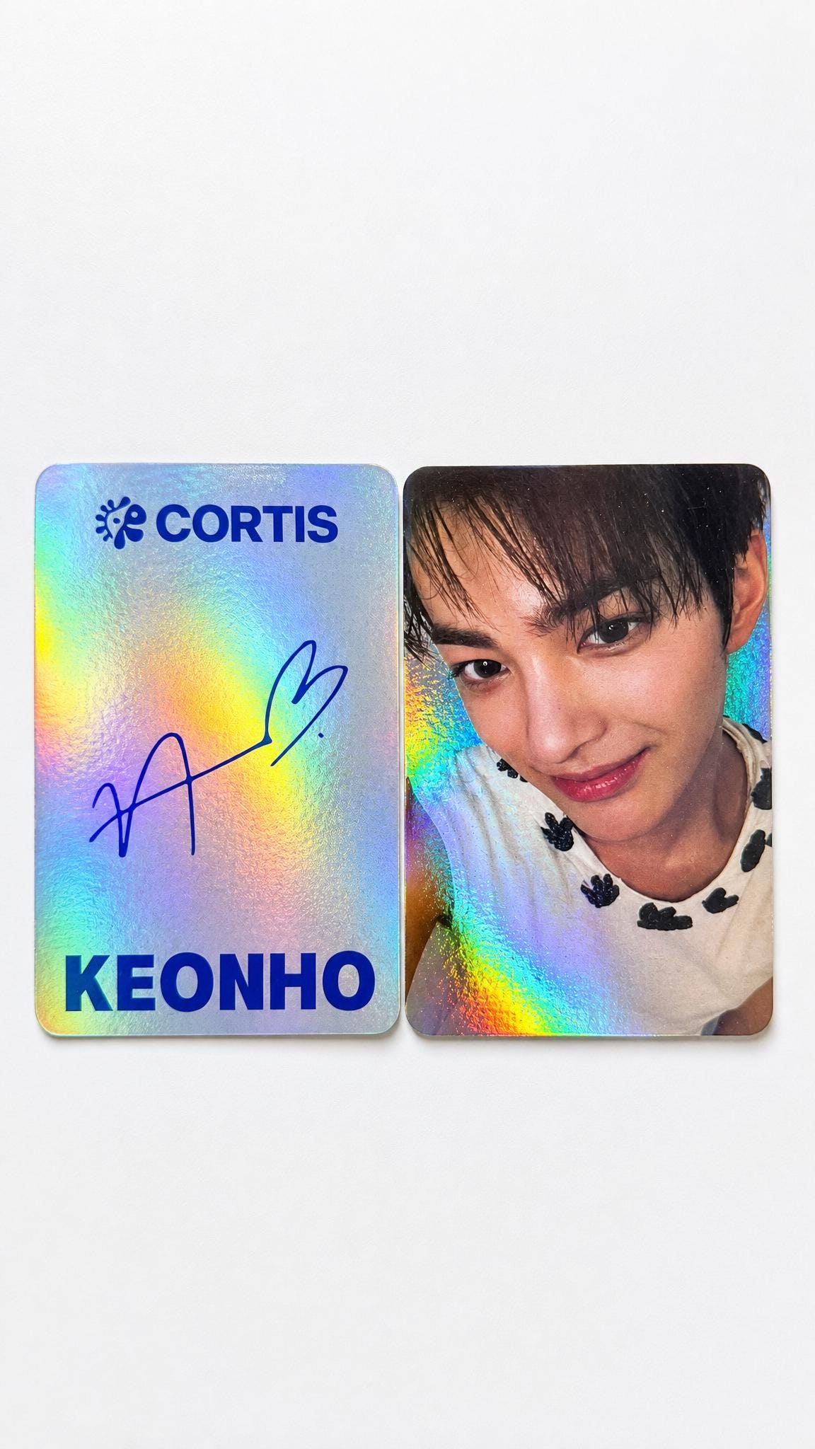 Keonho CORTIS Kpop Photocards Set: Holographic Lomo Cards (50 Pcs)