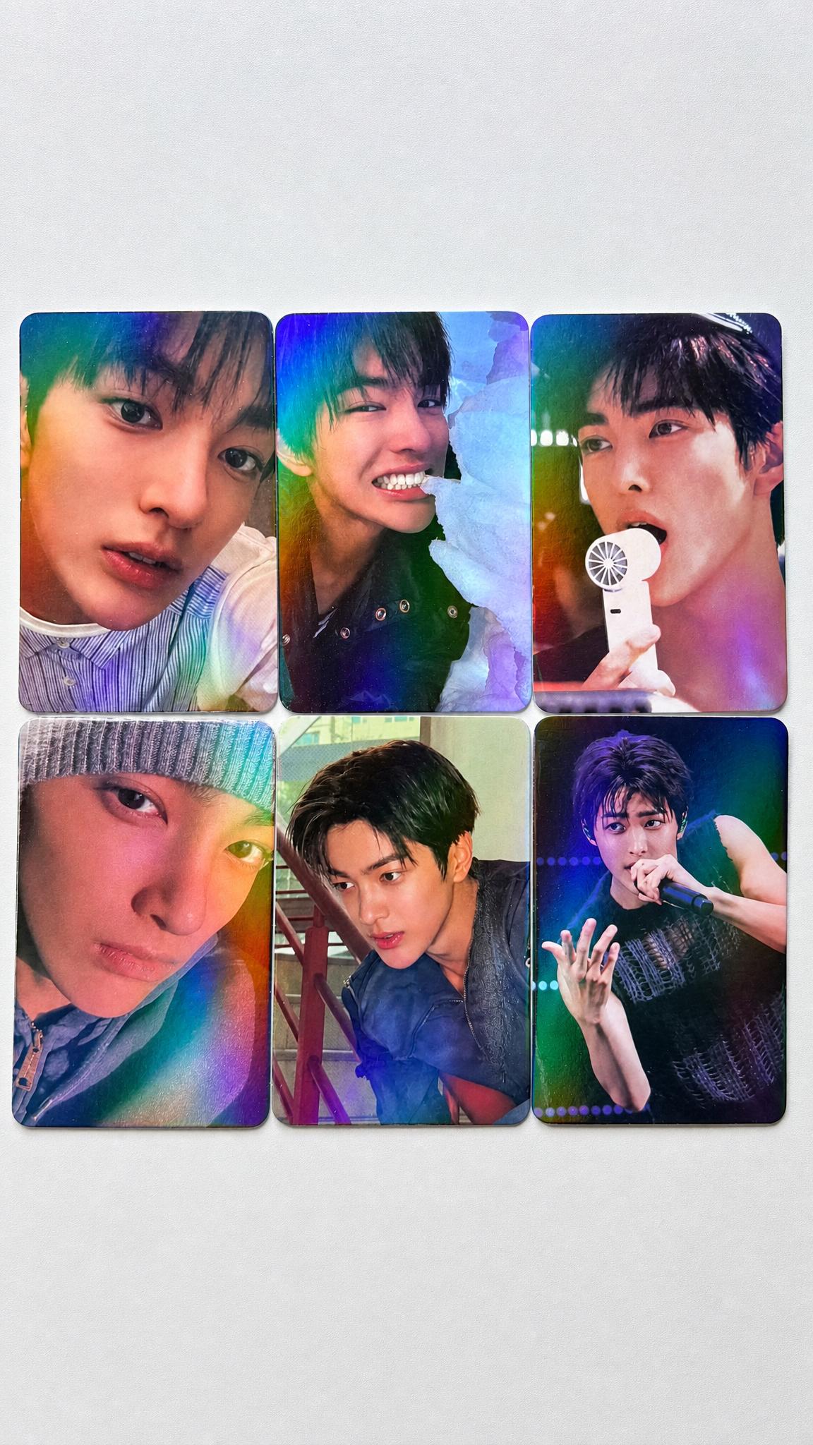 Keonho CORTIS Kpop Photocards Set: Holographic Lomo Cards (50 Pcs)