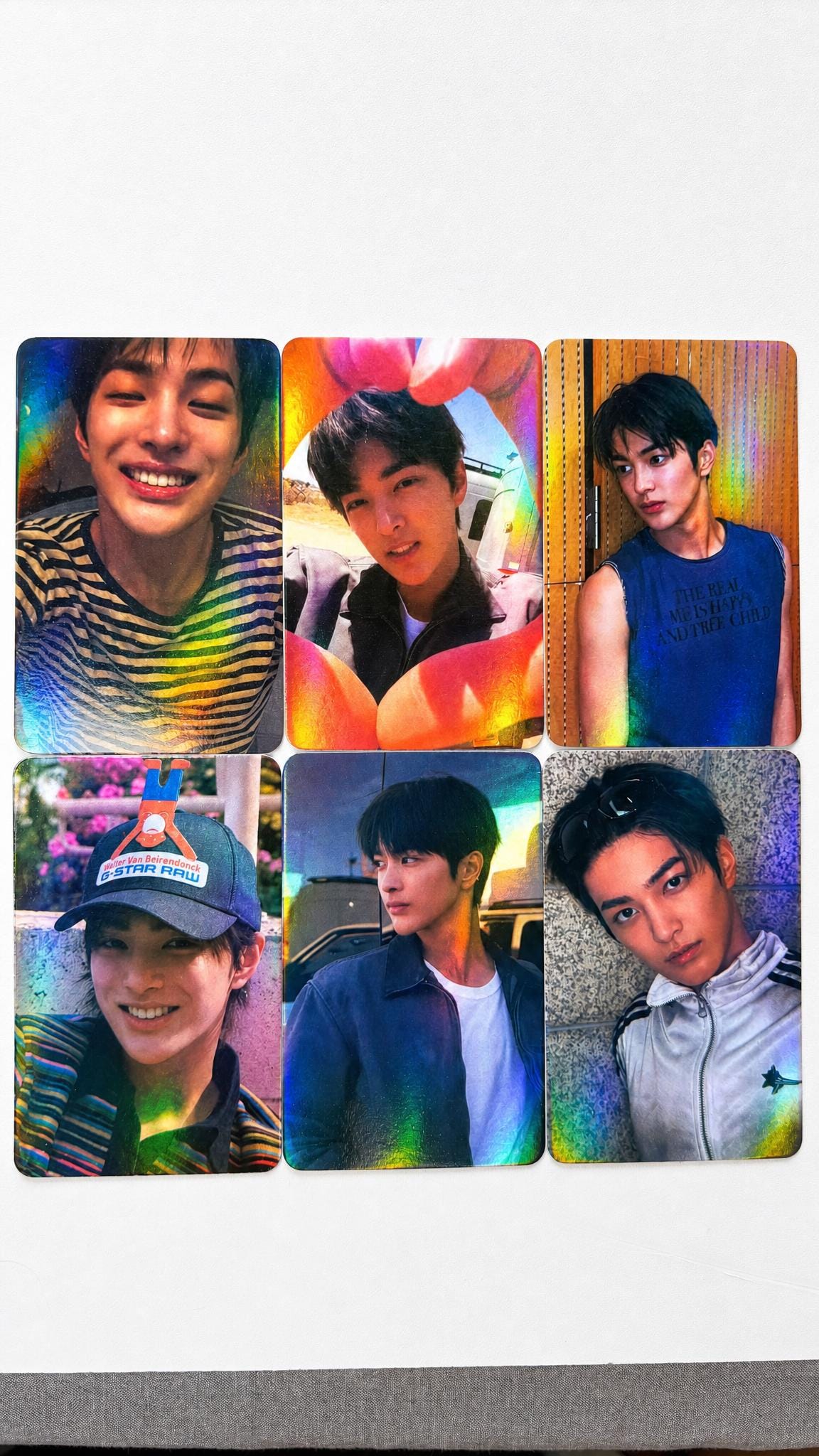 Keonho CORTIS Kpop Photocards Set: Holographic Lomo Cards (50 Pcs)