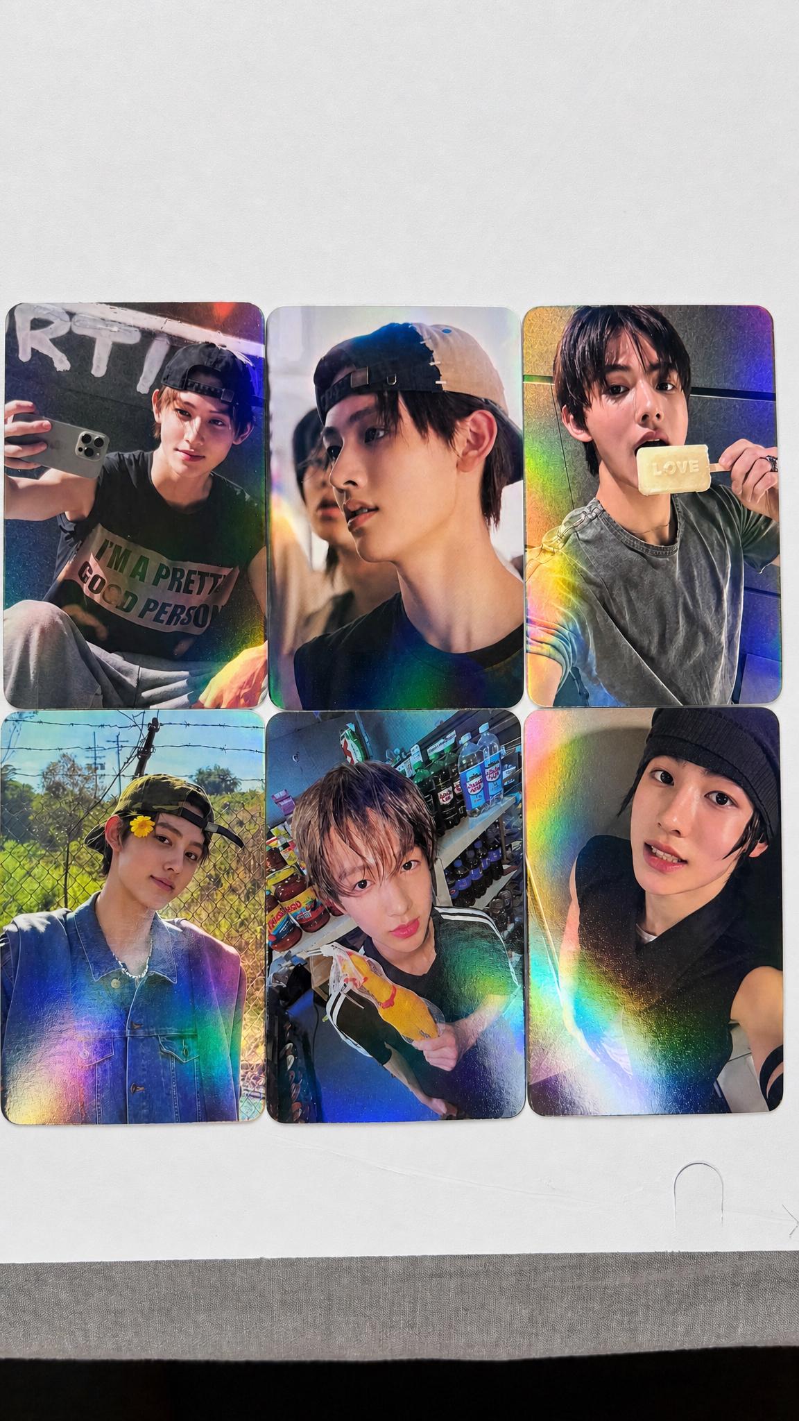 40pc/set Korean Manhwa Backlight Lomo Photocards Gift D069