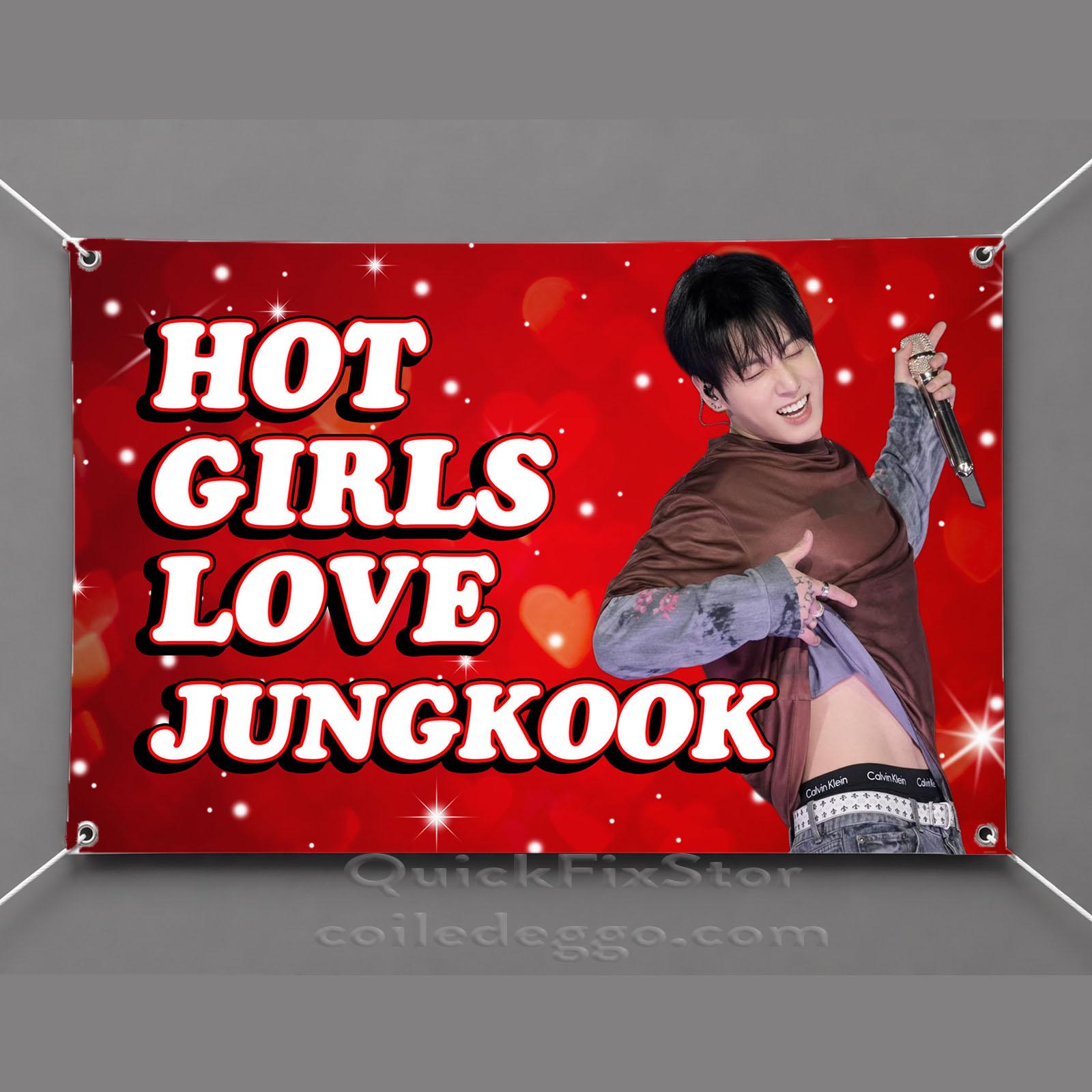 Jungkook Arirang Tour Wall Banner | Custom Fan Tapestry | K-Pop Room Decor, Dorm Decor & Gift