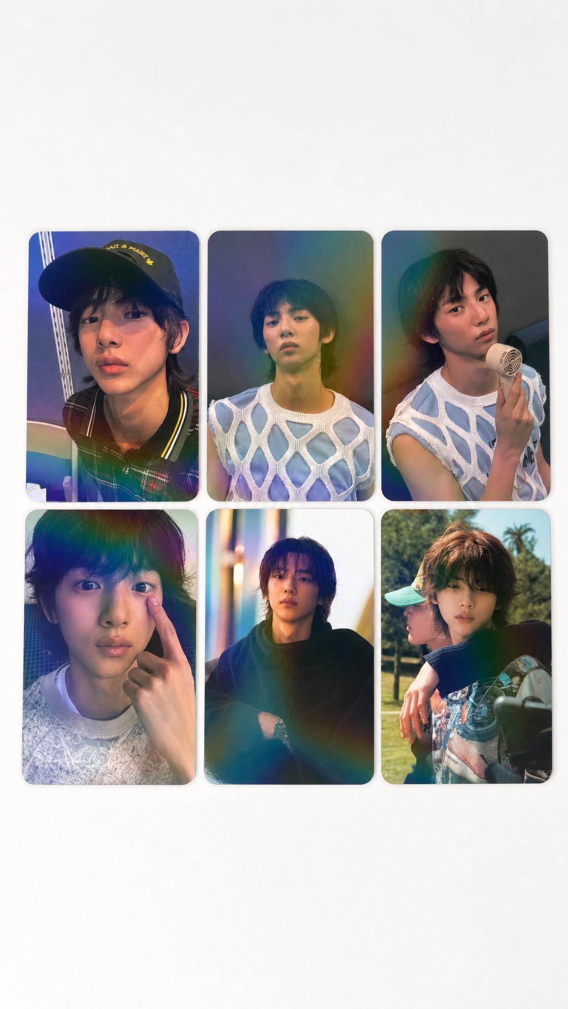 Juhoon CORTIS Kpop Photocards Set: Holographic Lomo Cards (55Pcs)