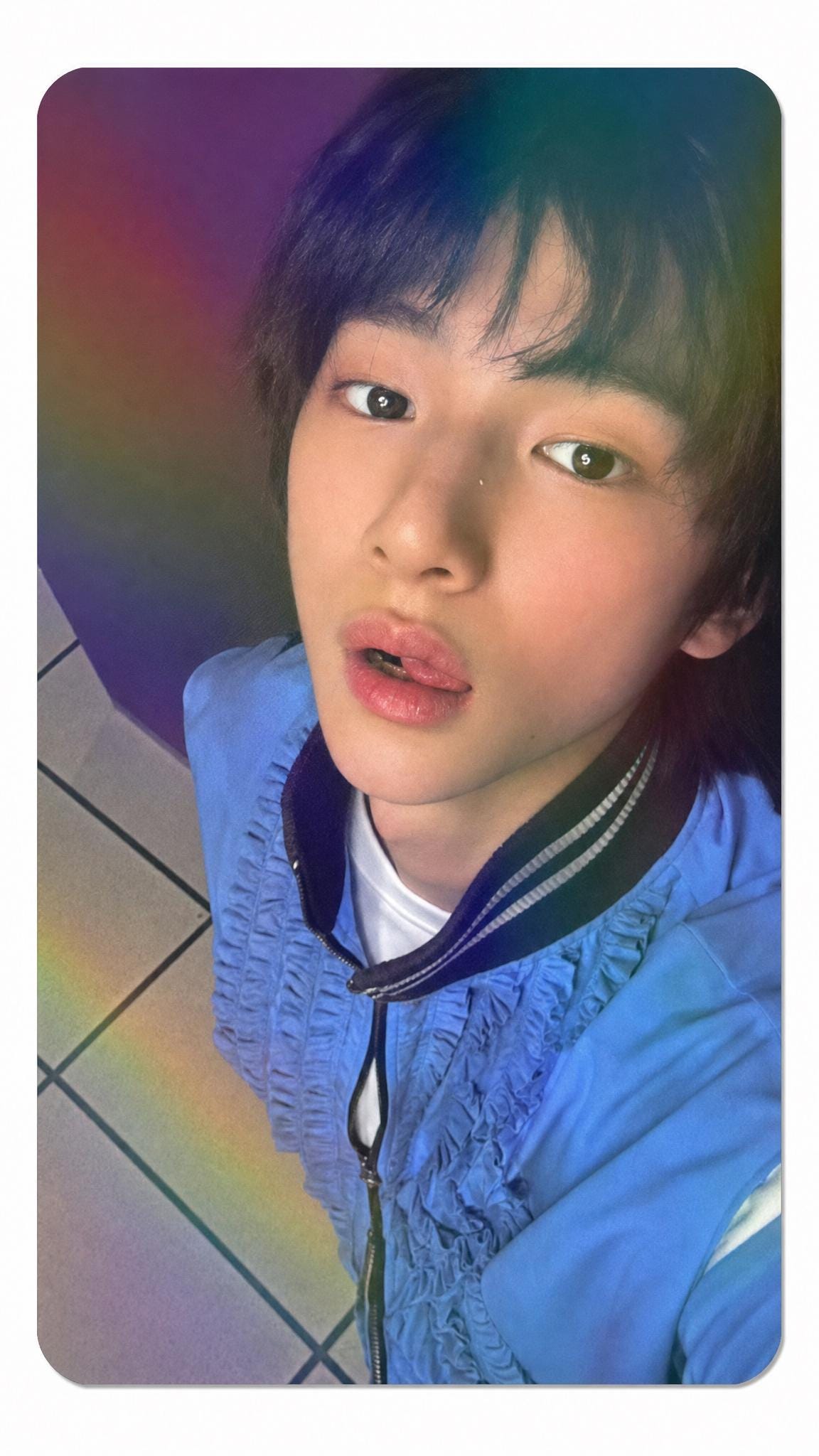 Juhoon CORTIS Kpop Photocards Set: Holographic Lomo Cards (55Pcs)
