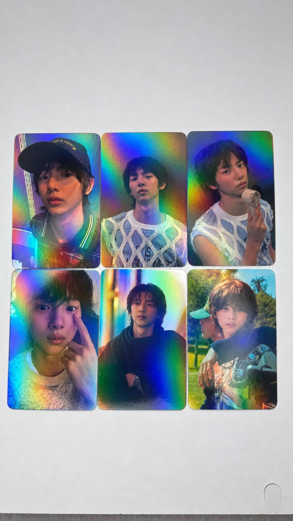 Juhoon CORTIS Kpop Photocards Set: Holographic Lomo Cards (55Pcs)