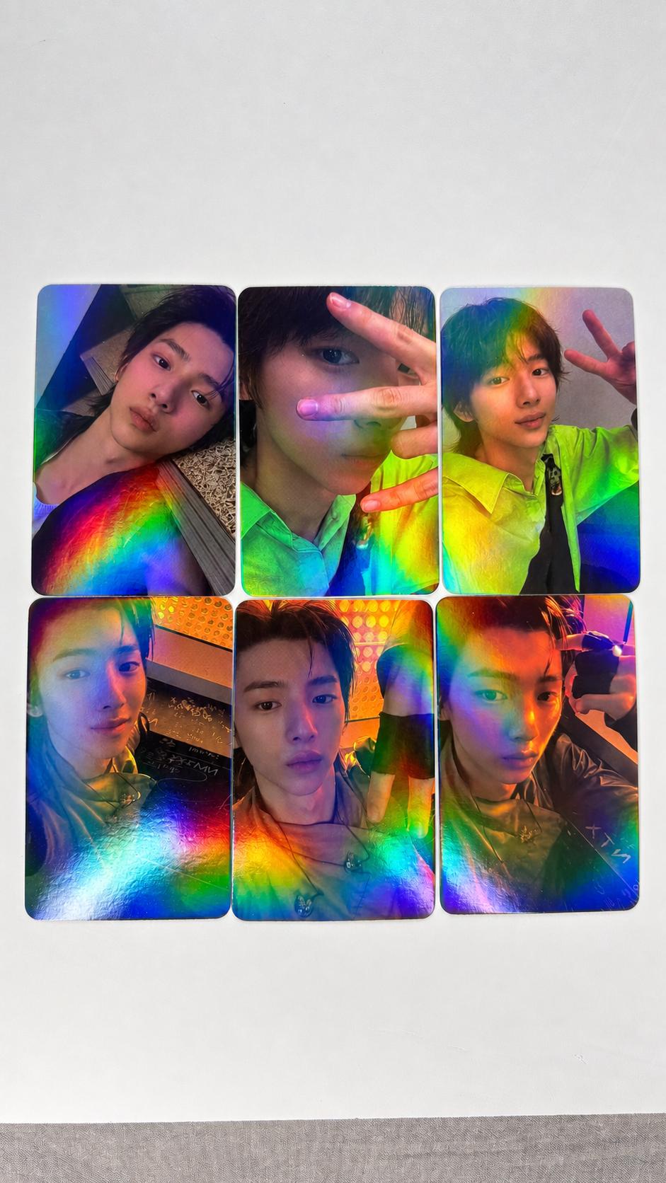 Juhoon CORTIS Kpop Photocards Set: Holographic Lomo Cards (55Pcs)