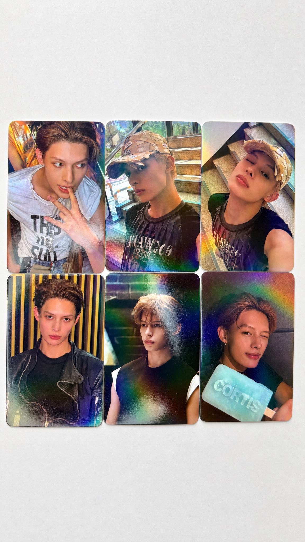 James CORTIS Kpop Photocards Set: Holographic Lomo Cards (55 Pcs)