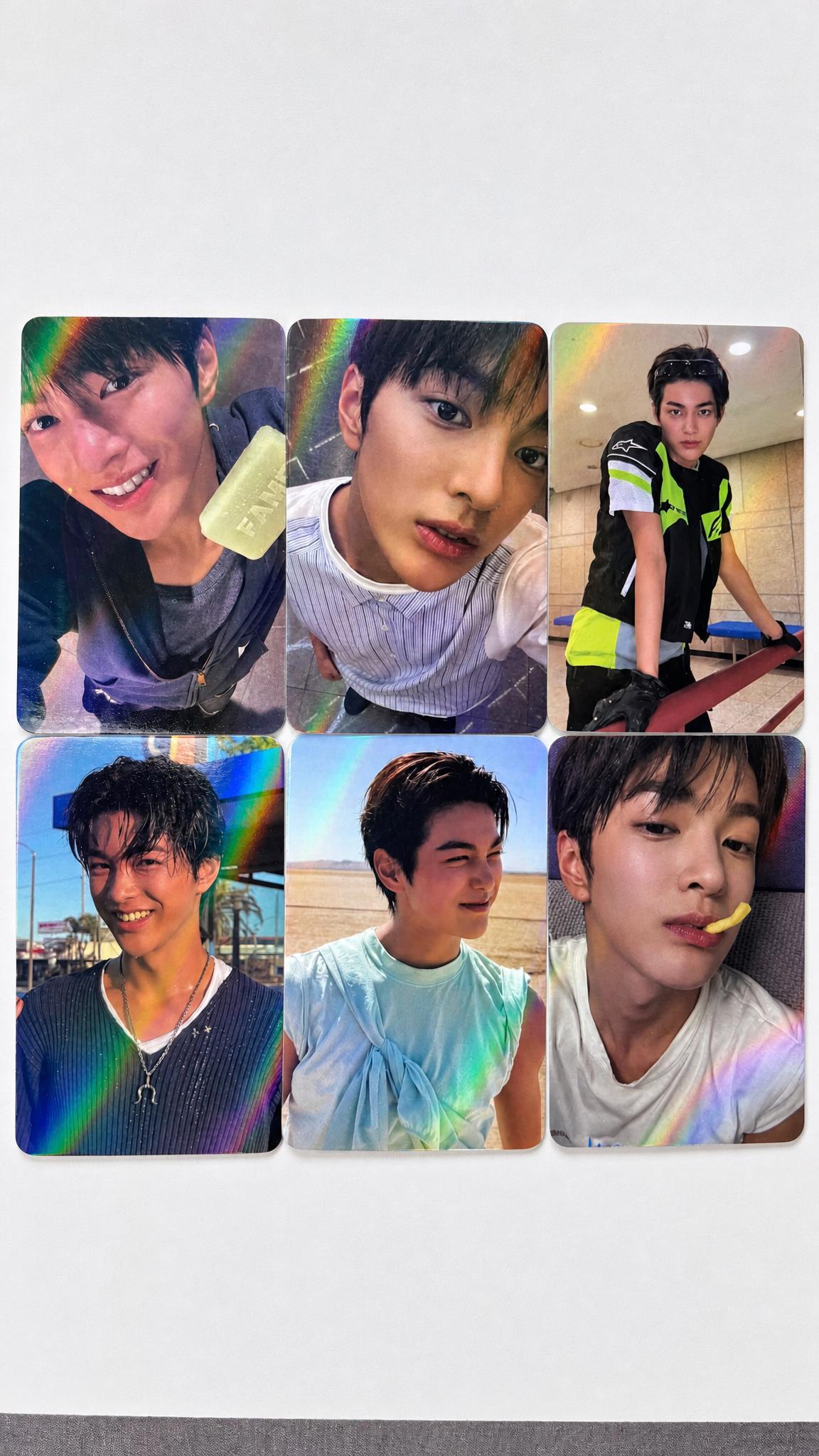 Keonho CORTIS Kpop Photocards Set: Holographic Lomo Cards (50 Pcs)