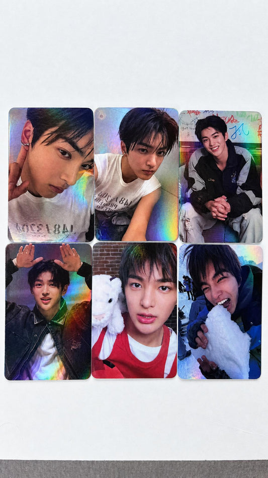 Keonho CORTIS Kpop Photocards Set: Holographic Lomo Cards (50 Pcs)