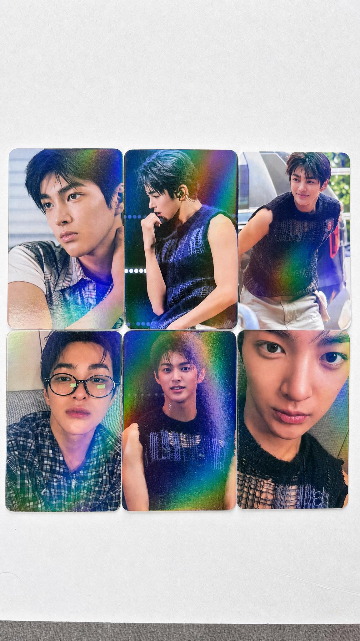 Keonho CORTIS Kpop Photocards Set: Holographic Lomo Cards (50 Pcs)