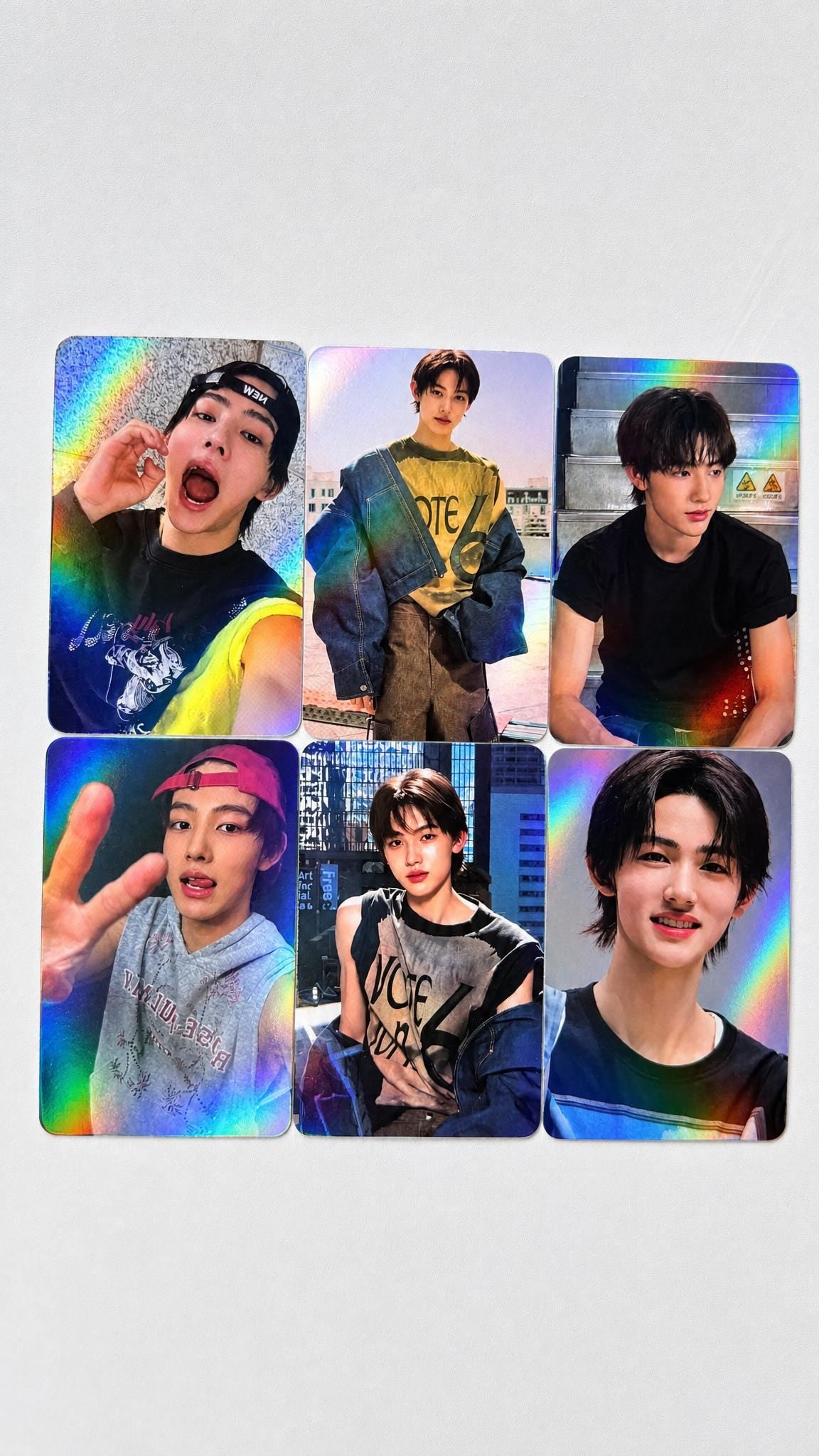 40pc/set Korean Manhwa Backlight Lomo Photocards Gift D069