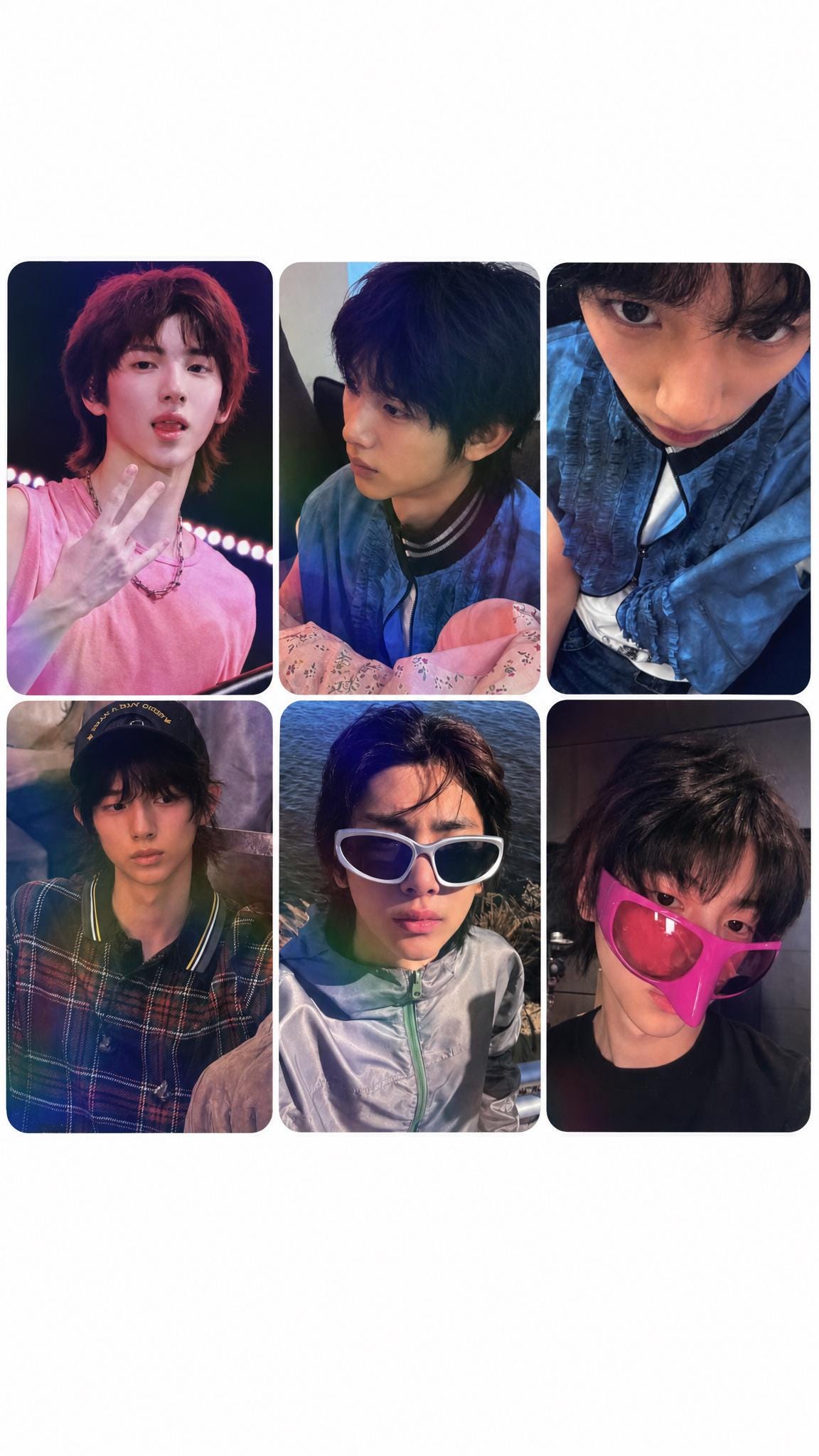 Juhoon CORTIS Kpop Photocards Set: Holographic Lomo Cards (55Pcs)